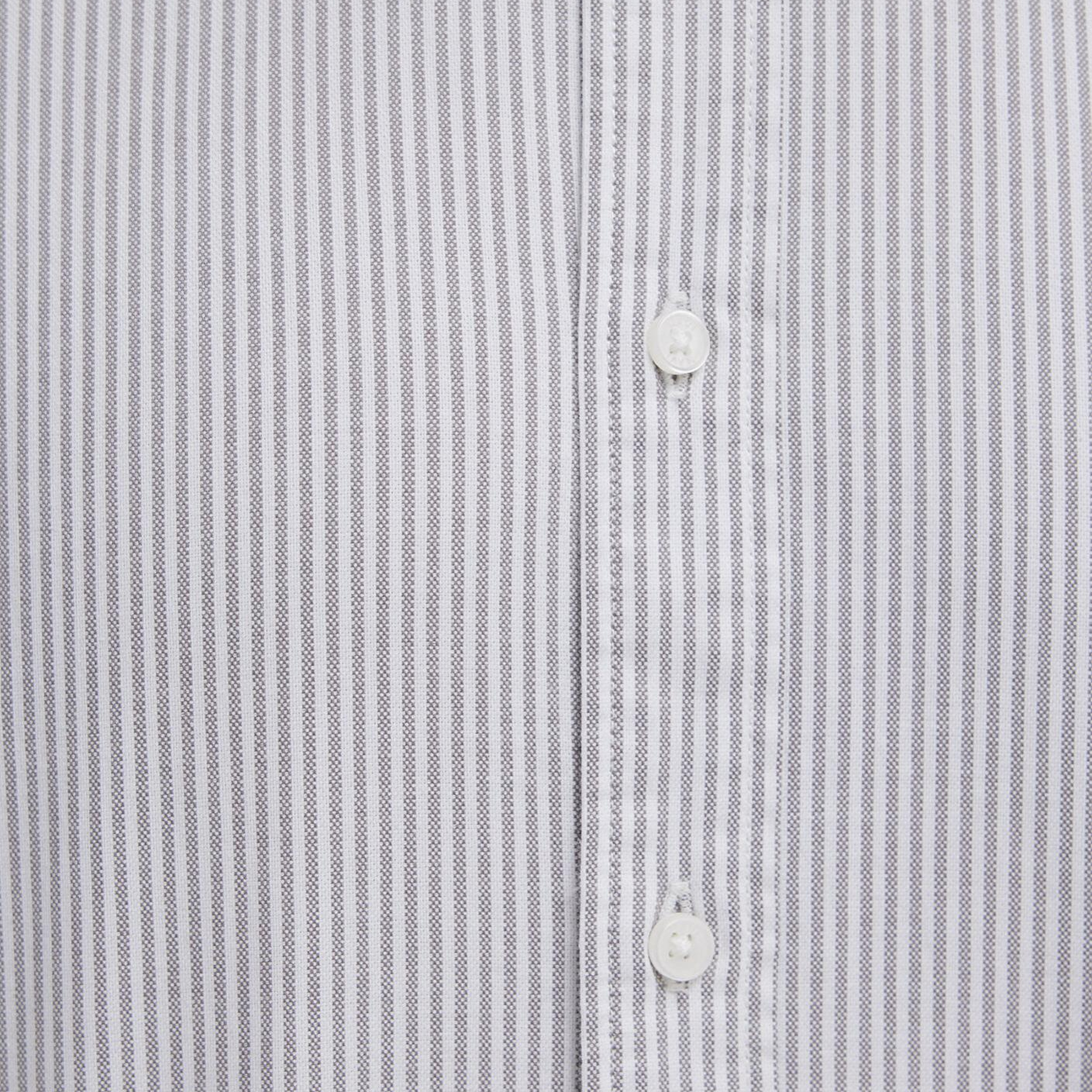 Mavi Çizgili Beyaz Gömlek Slim Fit / Dar Kesim 0211916-91472