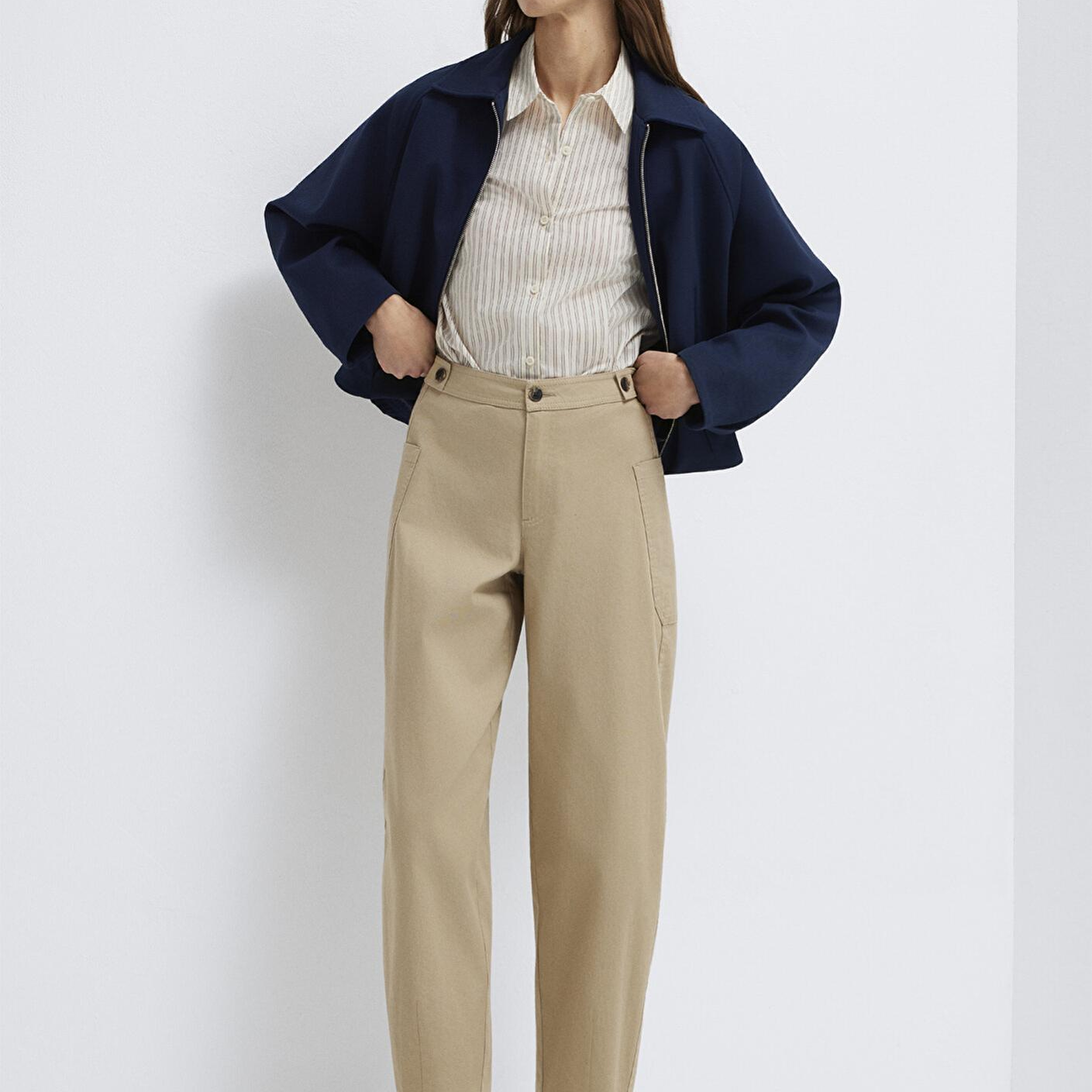 Mavi Bej Kumaş Pantolon 1011150-90378