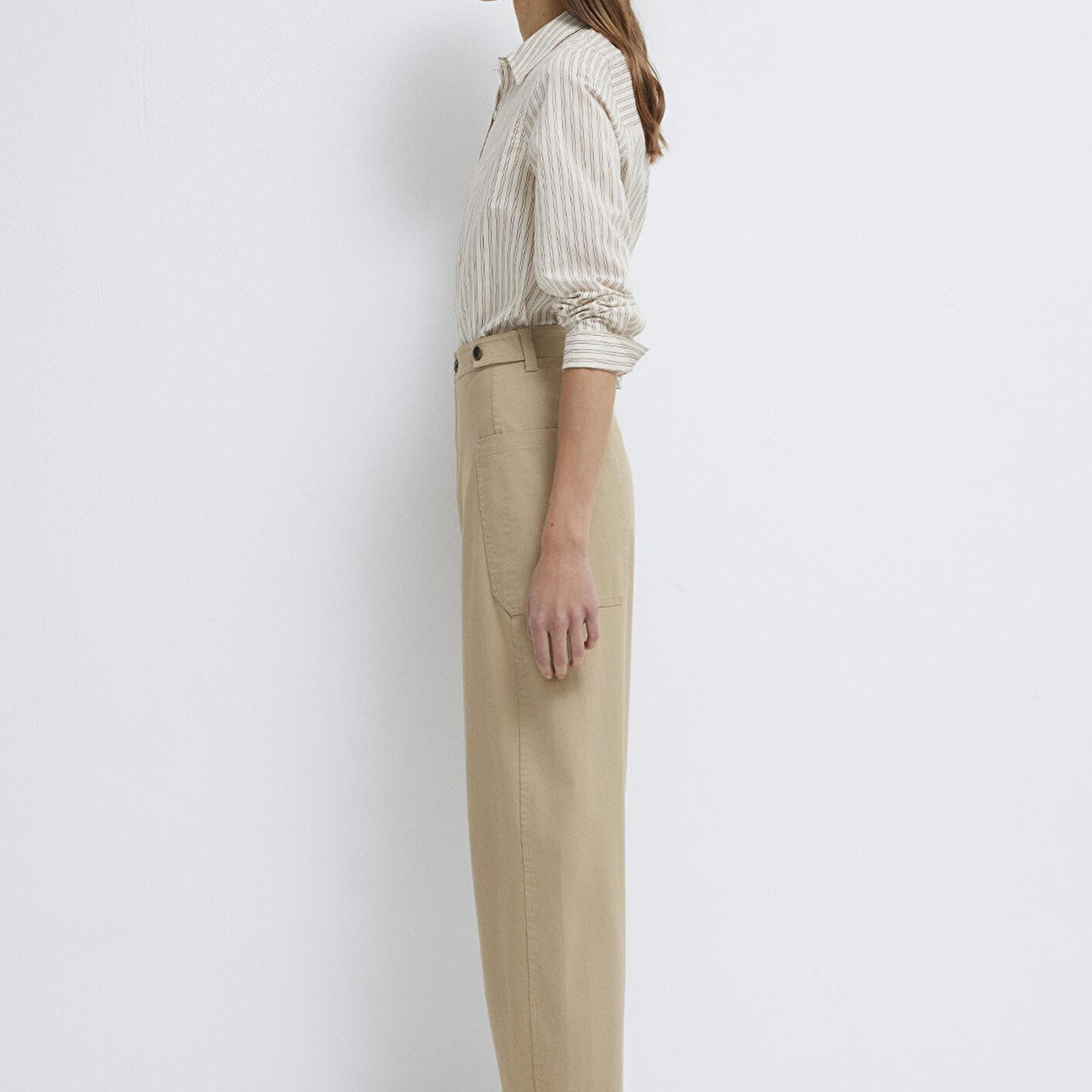 Mavi Bej Kumaş Pantolon 1011150-90378