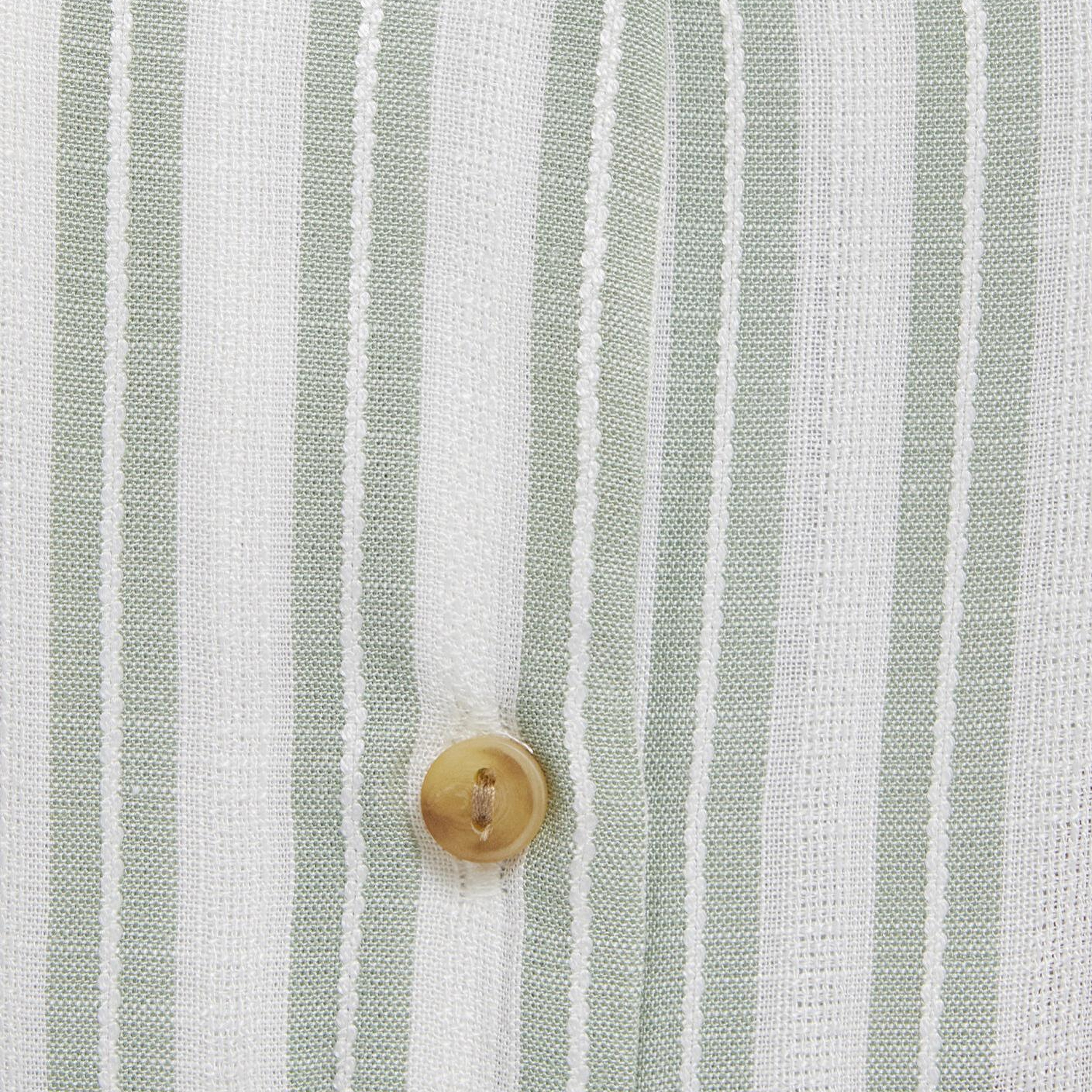 Mavi Yeşil Çizgili Bluz 122400-91387