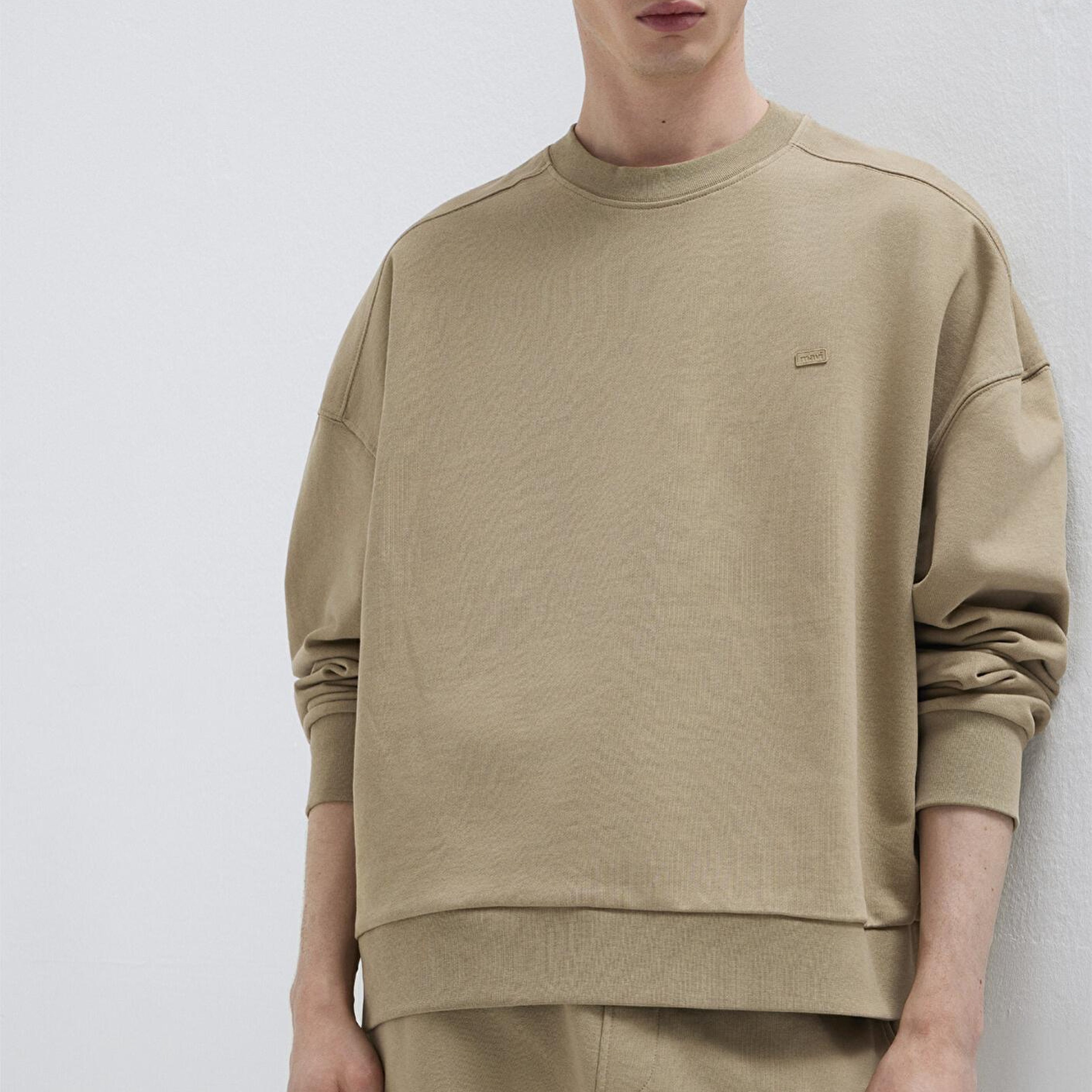 Mavi Bisiklet Yaka Kahverengi Sweatshirt 0S10550-70362