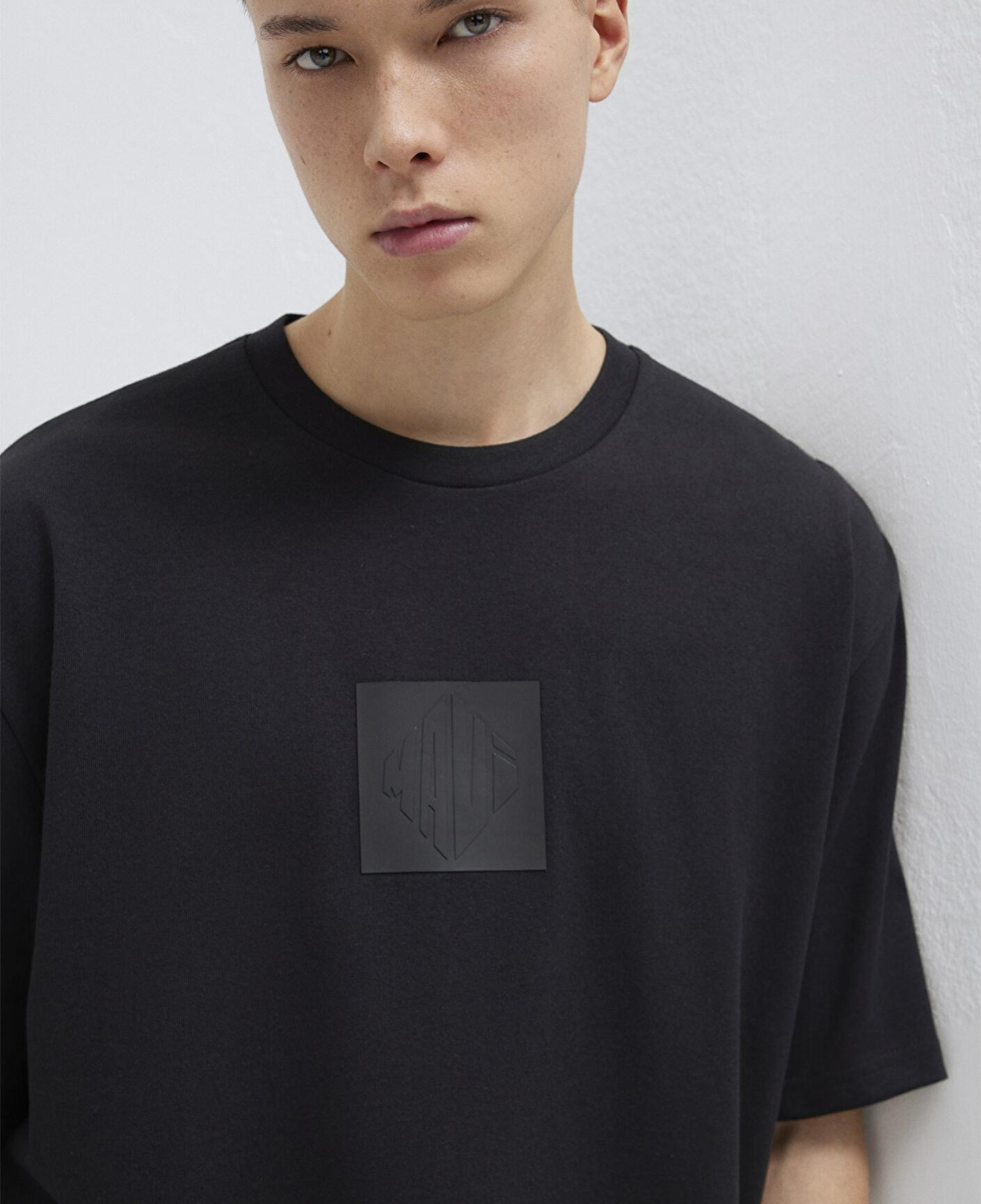 Mavi Mavi Logo Baskılı Siyah Tişört Relaxed Fit / Rahat Kesim 0613148-900