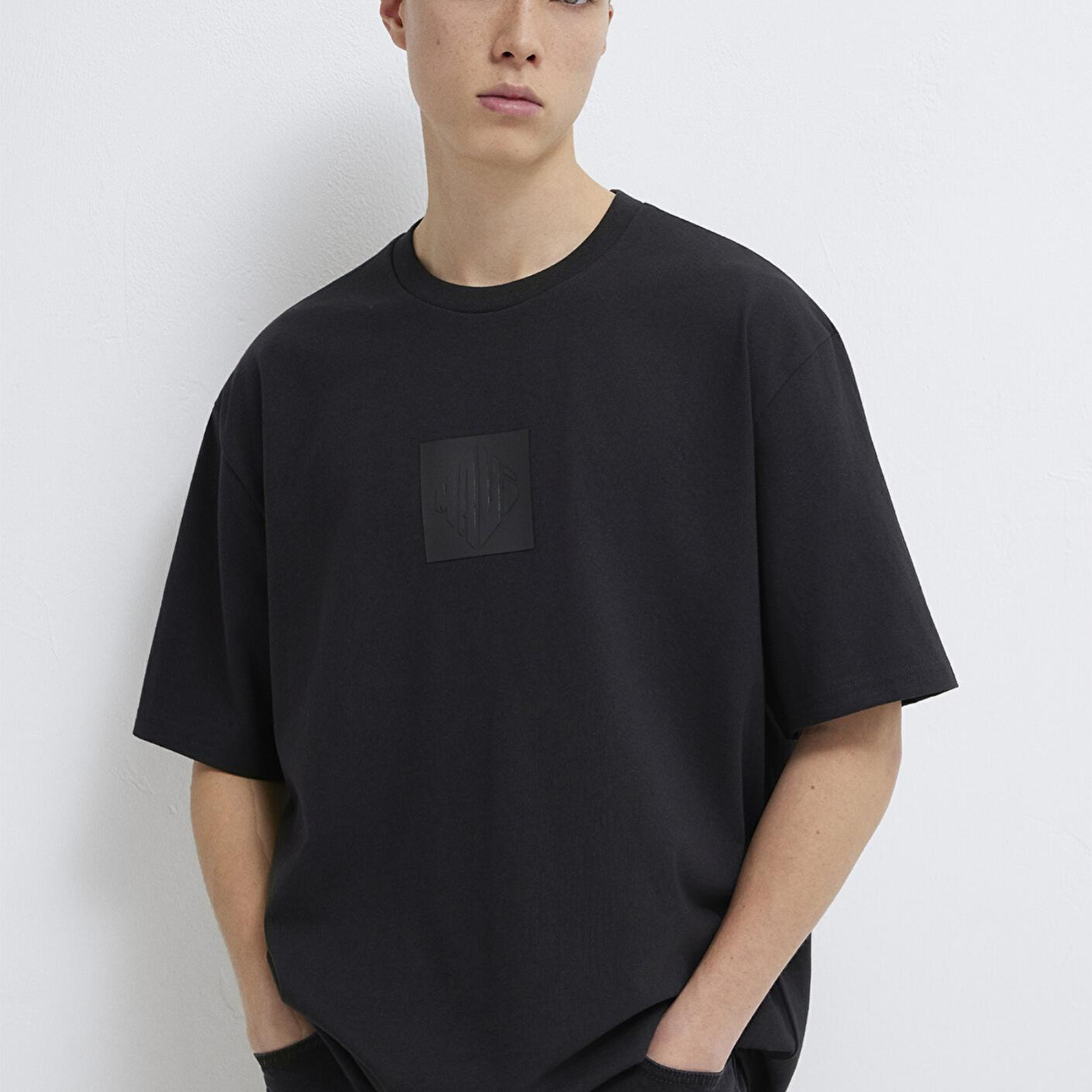 Mavi Mavi Logo Baskılı Siyah Tişört Relaxed Fit / Rahat Kesim 0613148-900