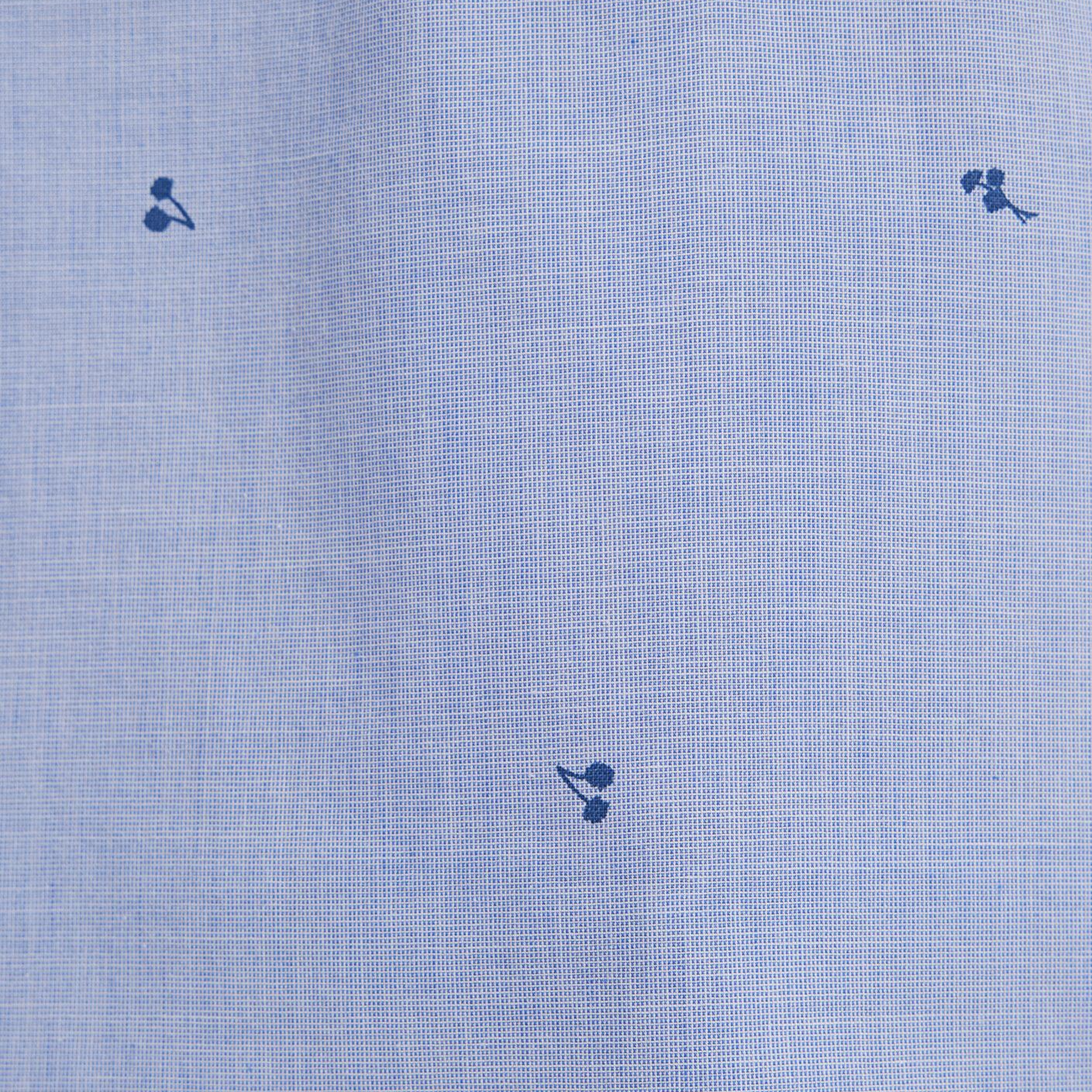 Mavi Baskılı Mavi Gömlek Regular Fit / Normal Kesim 1211397-91383