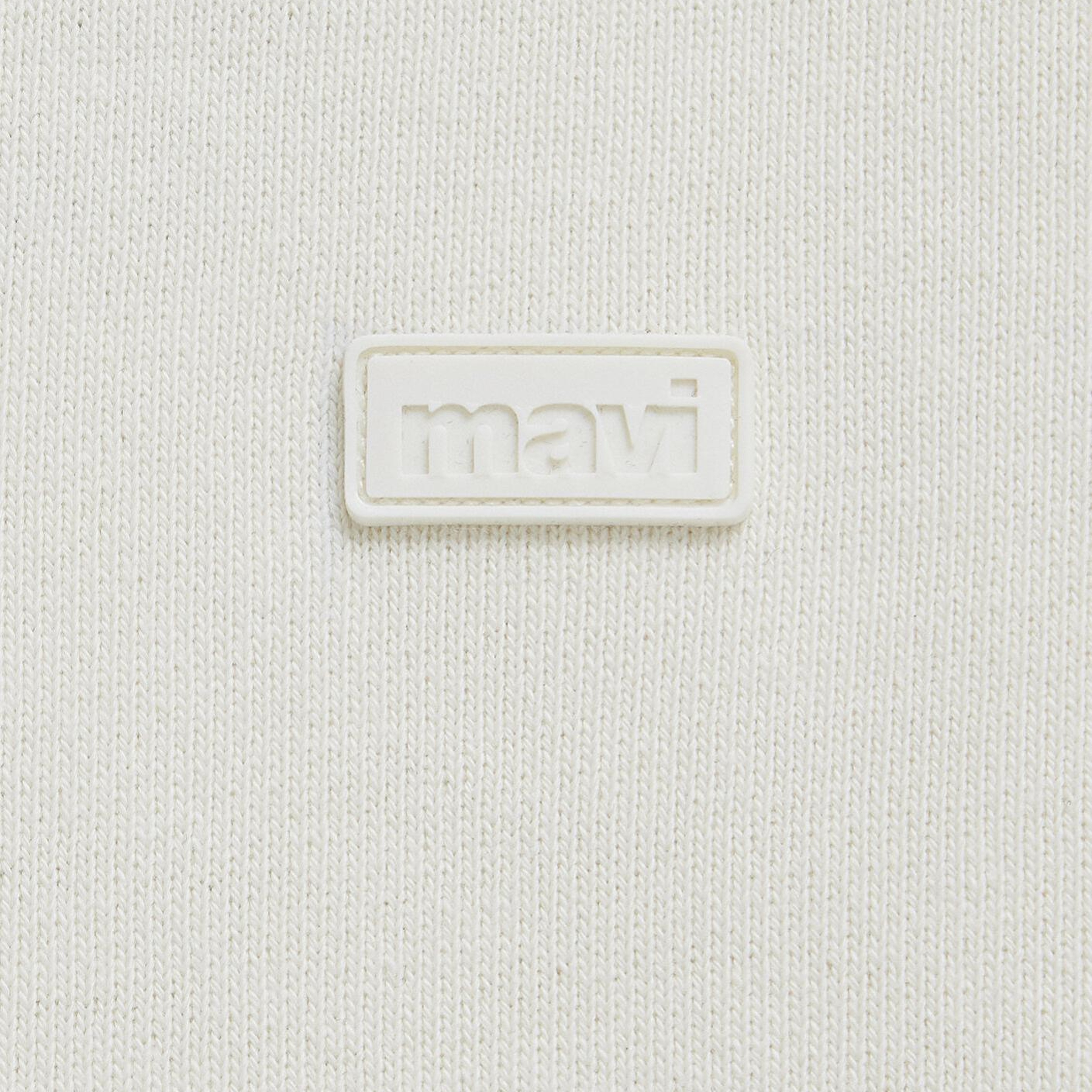 Mavi Bisiklet Yaka Ekru Sweatshirt 0S10550-71610