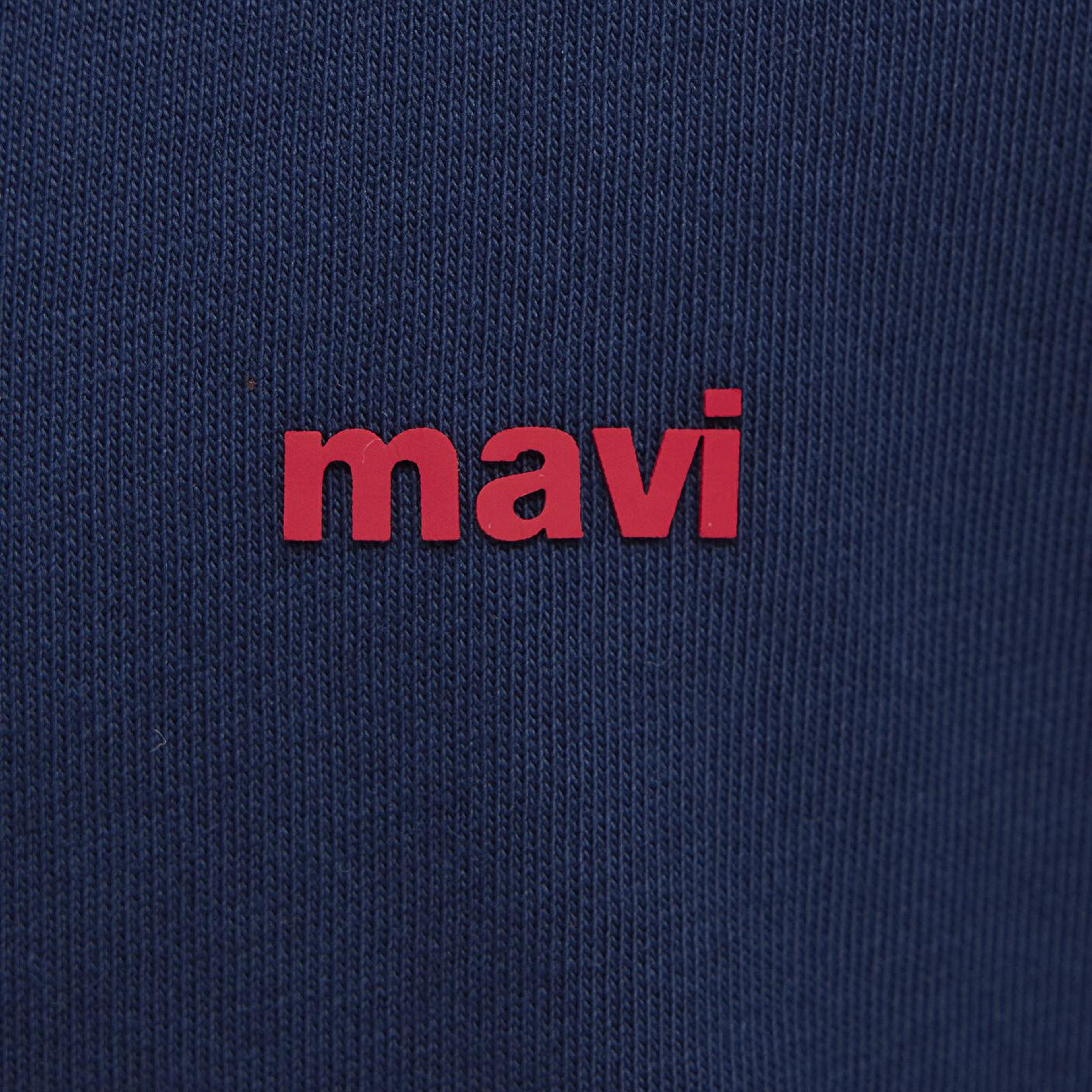 Mavi Mavi Baskılı Lacivert Tişört Loose Fit / Bol Rahat Kesim 0612216-70497