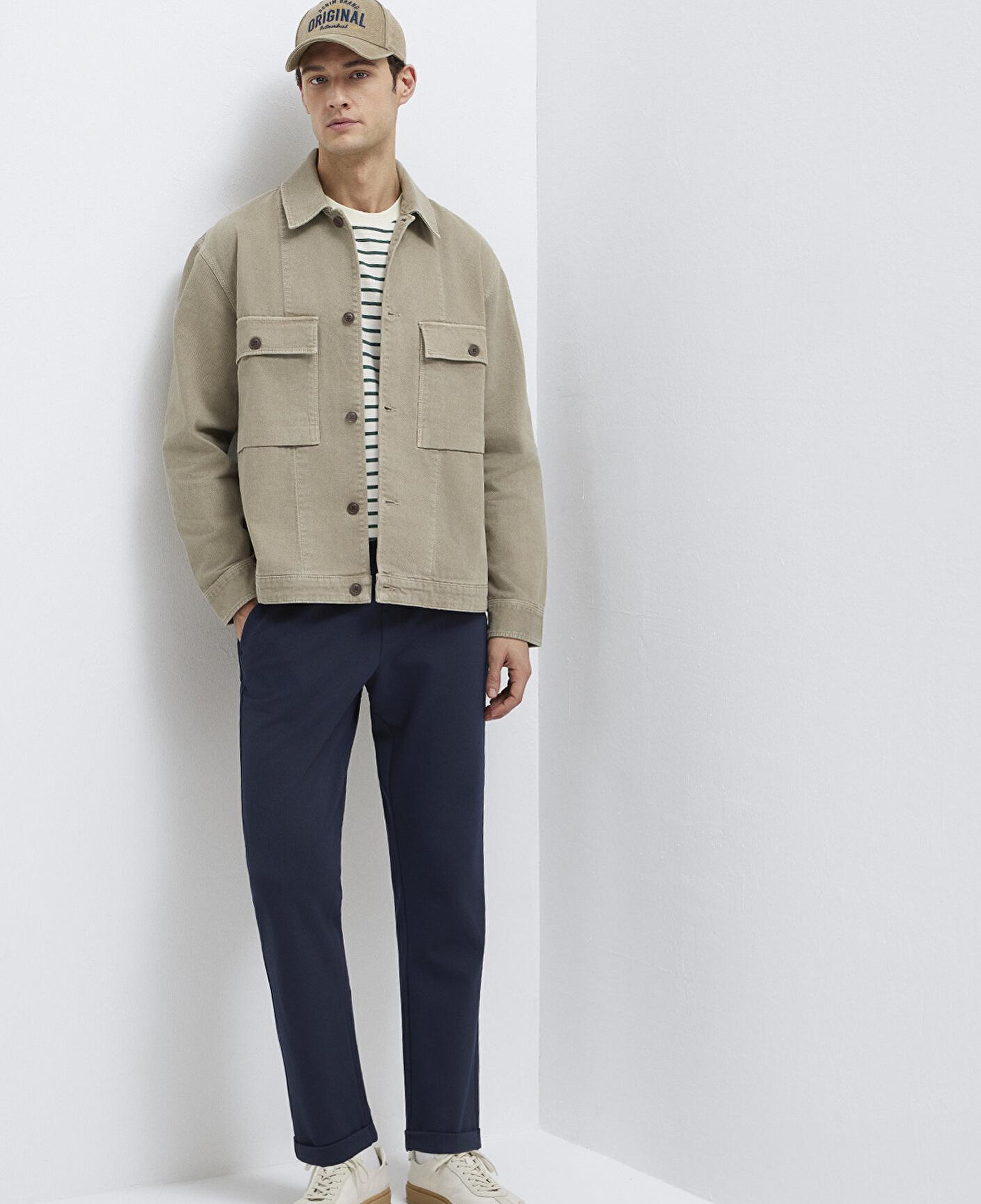 Mavi Lacivert Örme Pantolon 0010460-86623