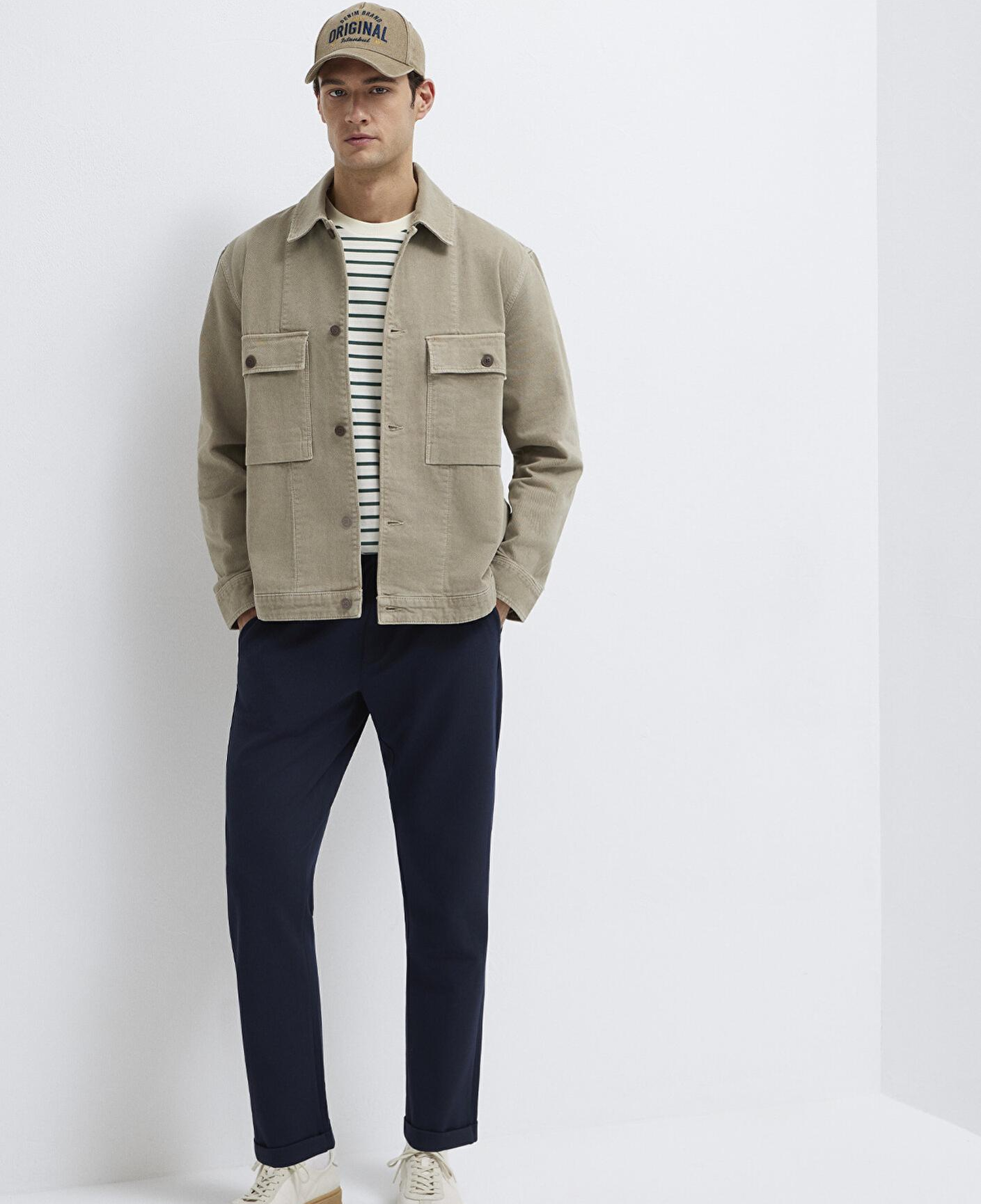 Mavi Lacivert Örme Pantolon 0010460-86623