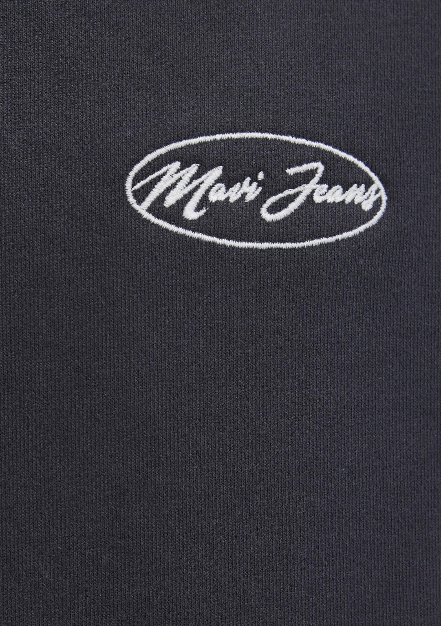 Mavi Mavi Jeans Nakışlı Kapüşonlu Antrasit Sweatshirt 0S10545-70087