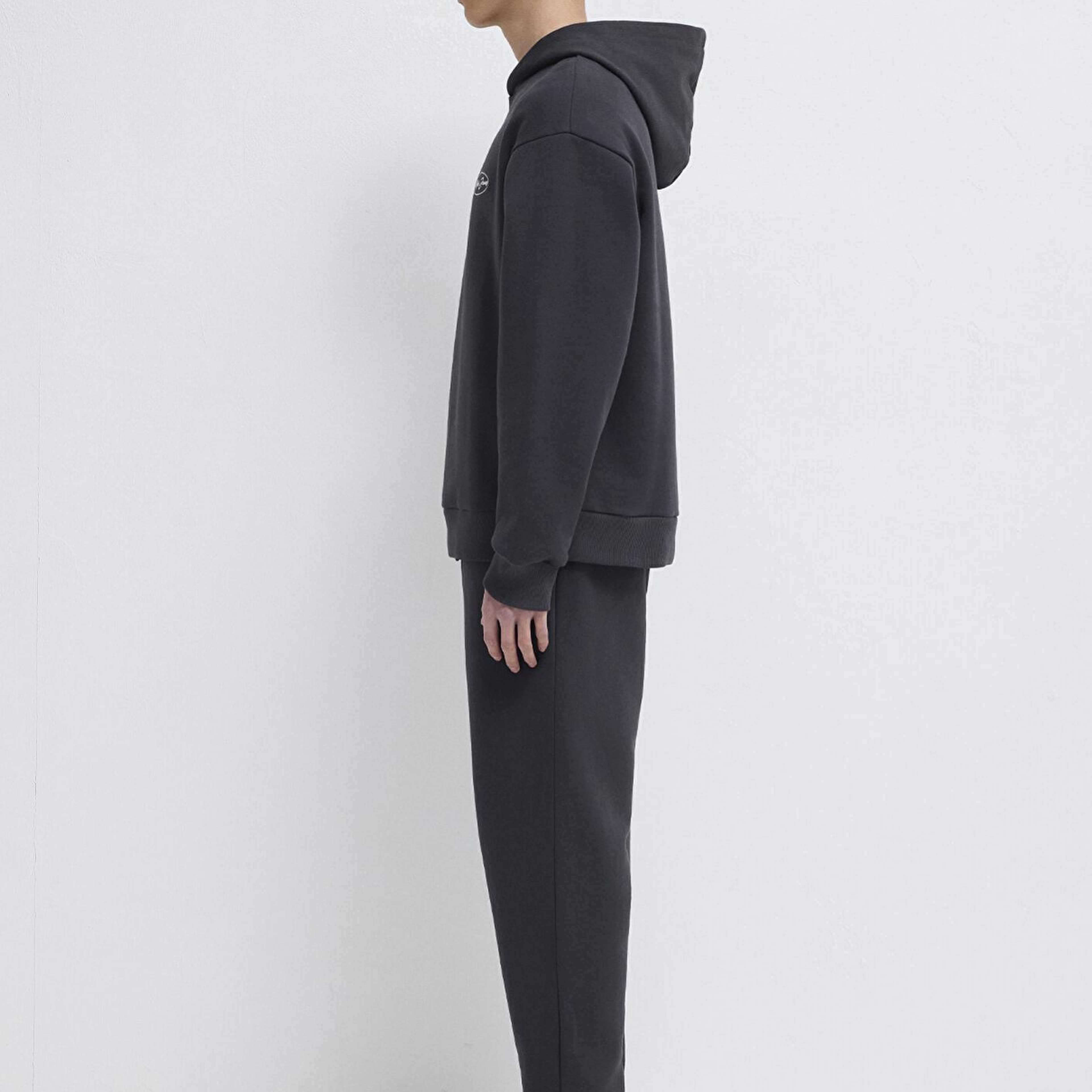 Mavi Mavi Jeans Nakışlı Kapüşonlu Antrasit Sweatshirt 0S10545-70087