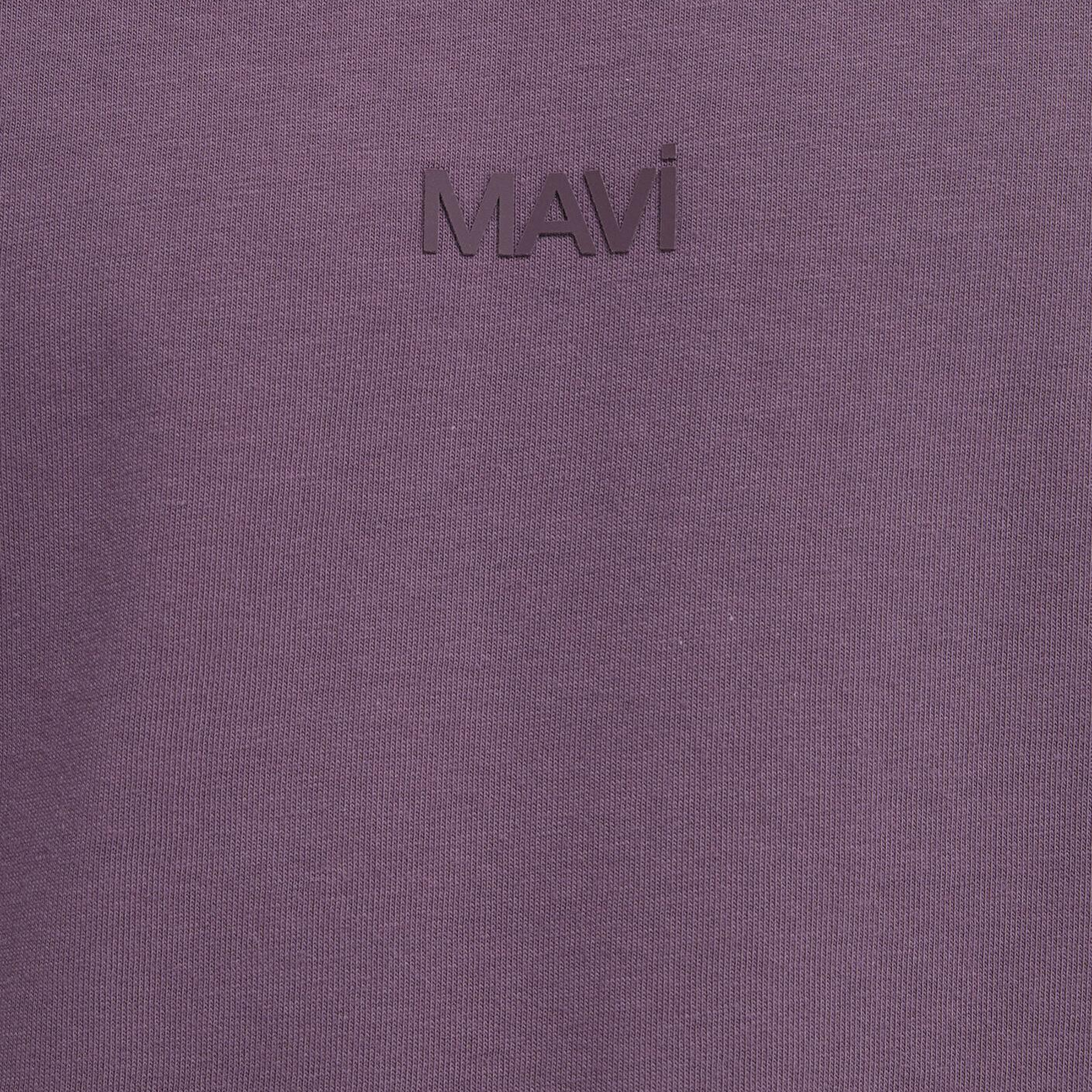 Mavi Mavi Baskılı Mor Tişört Relaxed Fit / Rahat Kesim 0613093-70648