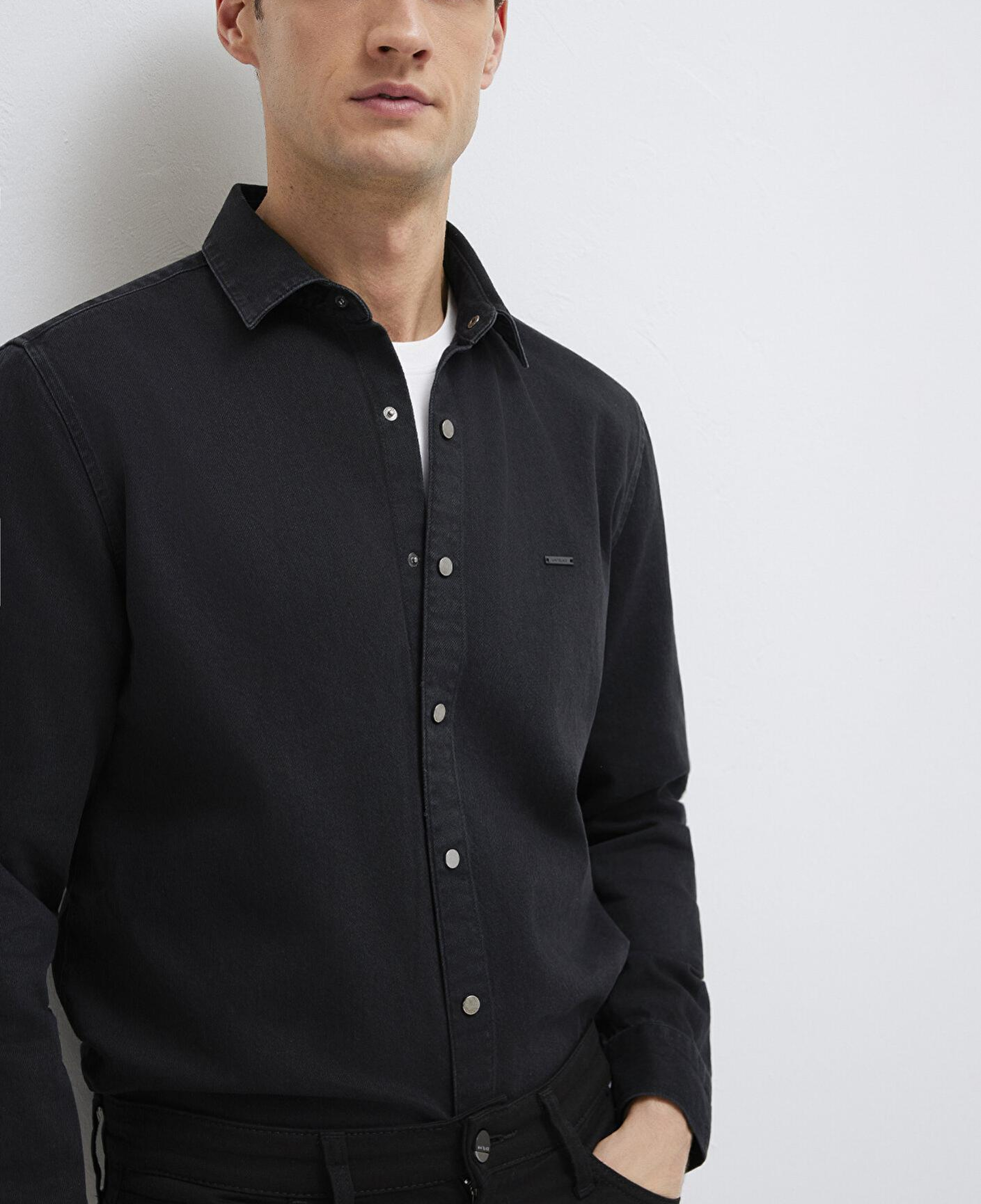 Mavi Mavi Black Siyah Gömlek Regular Fit / Normal Kesim 0211865-90850