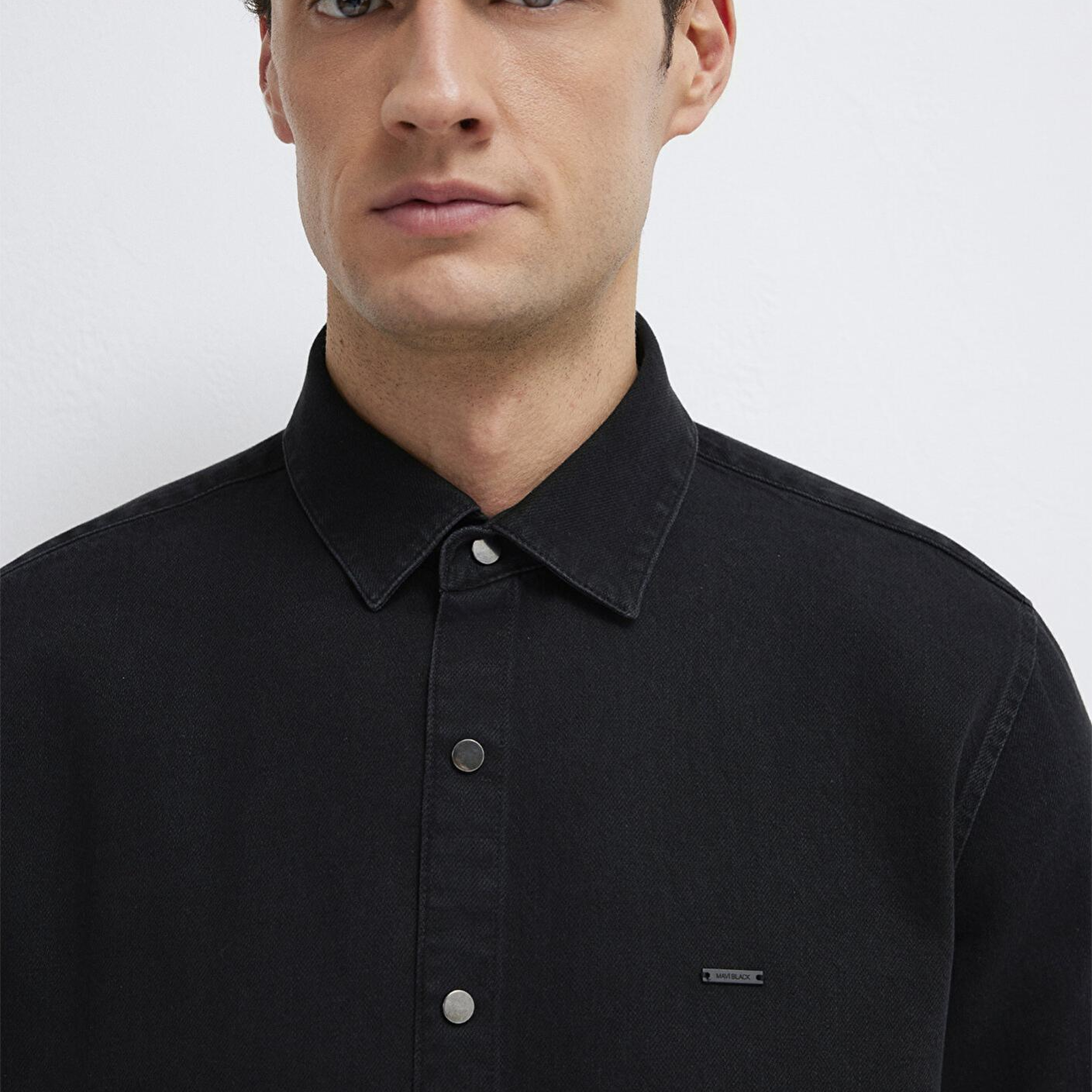 Mavi Mavi Black Siyah Gömlek Regular Fit / Normal Kesim 0211865-90850