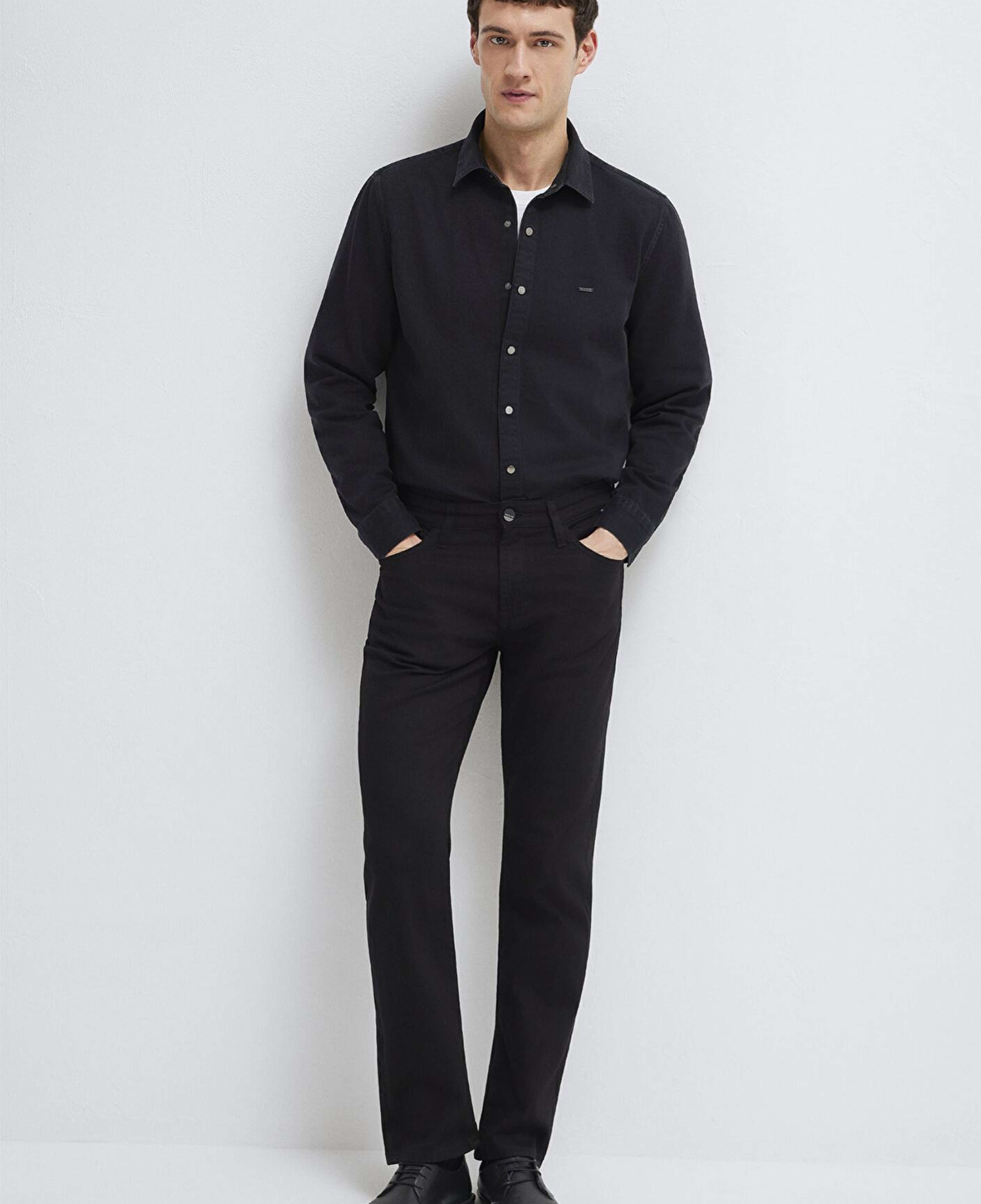 Mavi Mavi Black Siyah Gömlek Regular Fit / Normal Kesim 0211865-90850
