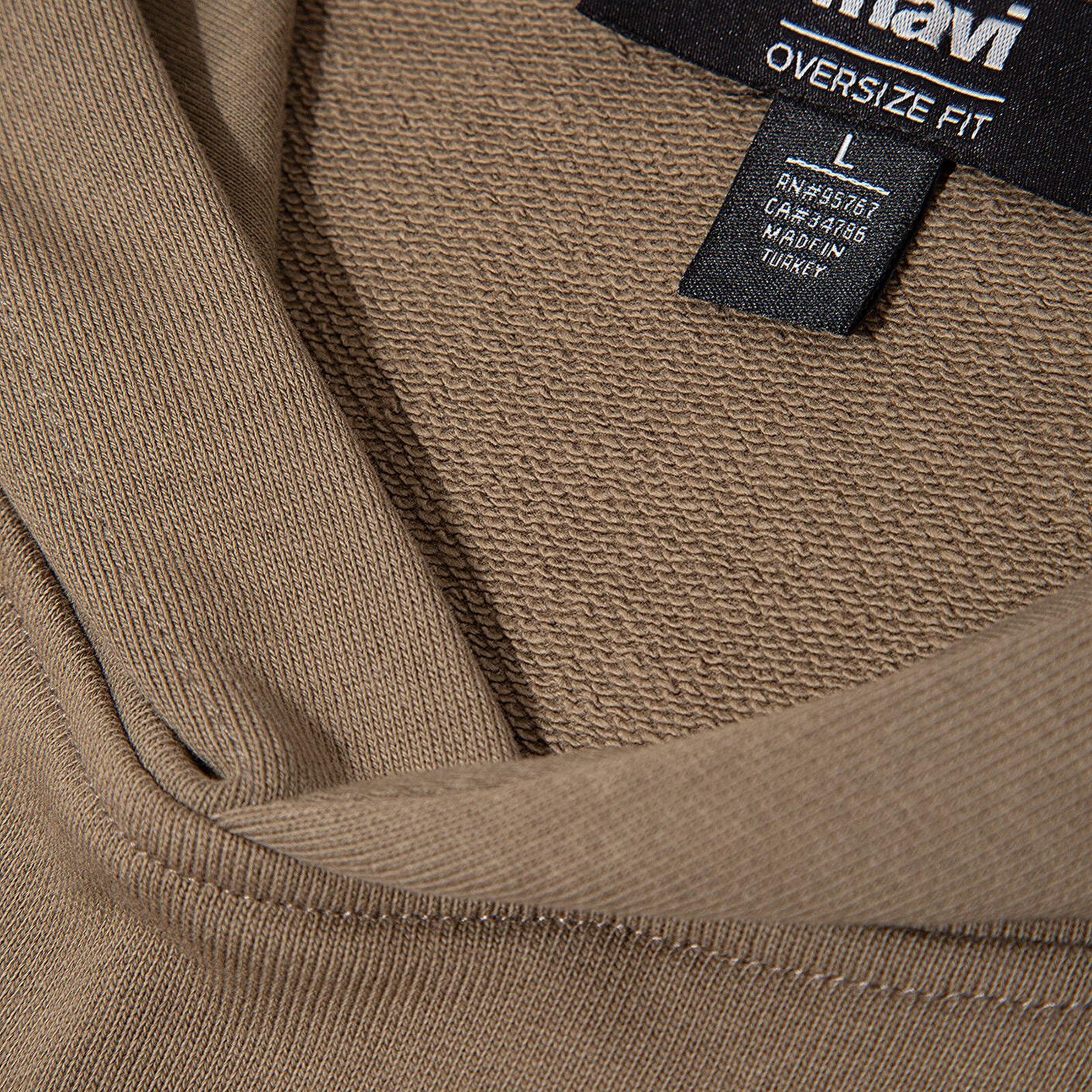 Mavi Kapüşonlu Bej Sweatshirt 0S10416-71564