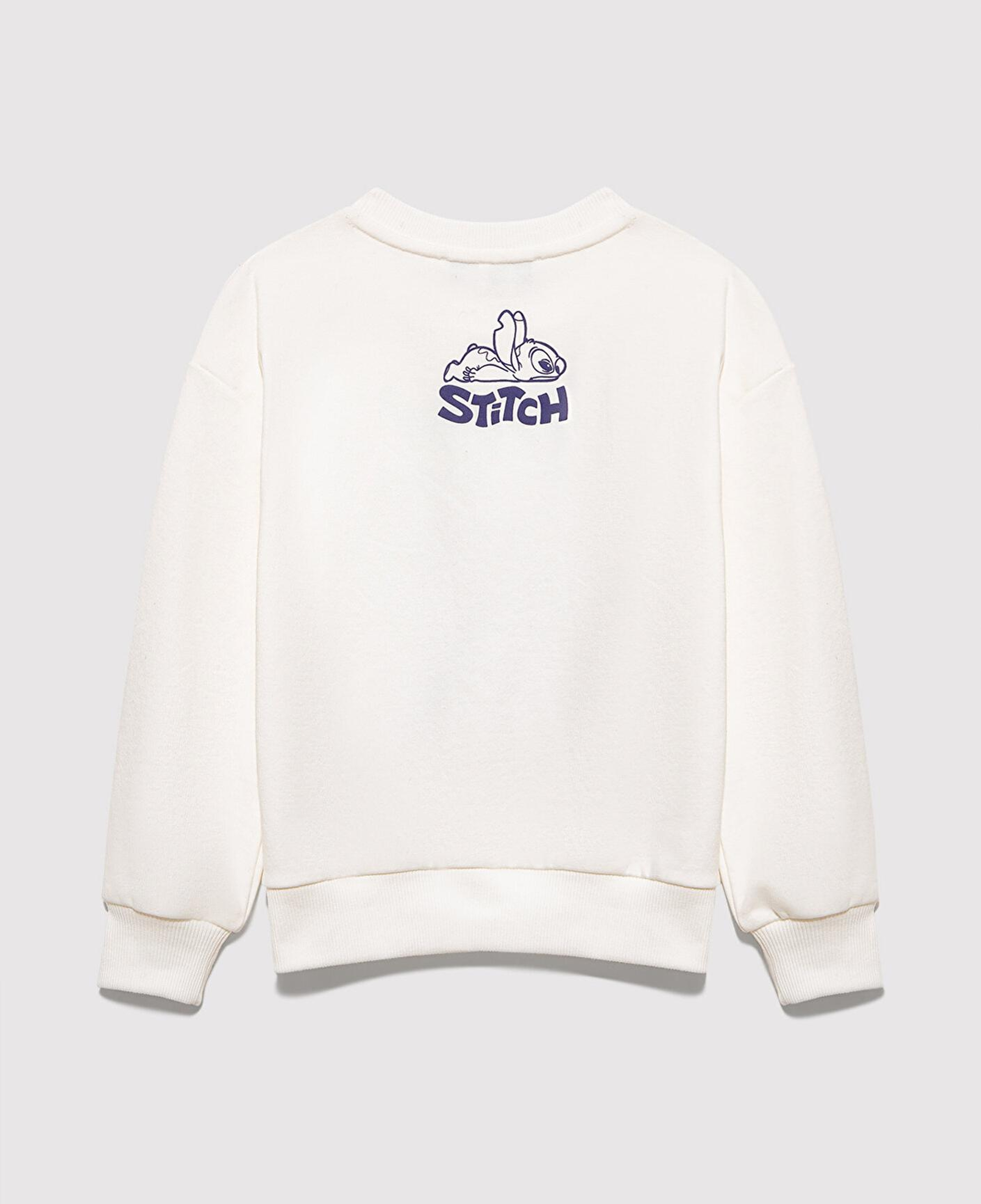 Mavi Stitch Baskılı Ekru Sweatshirt 7S10168-70057