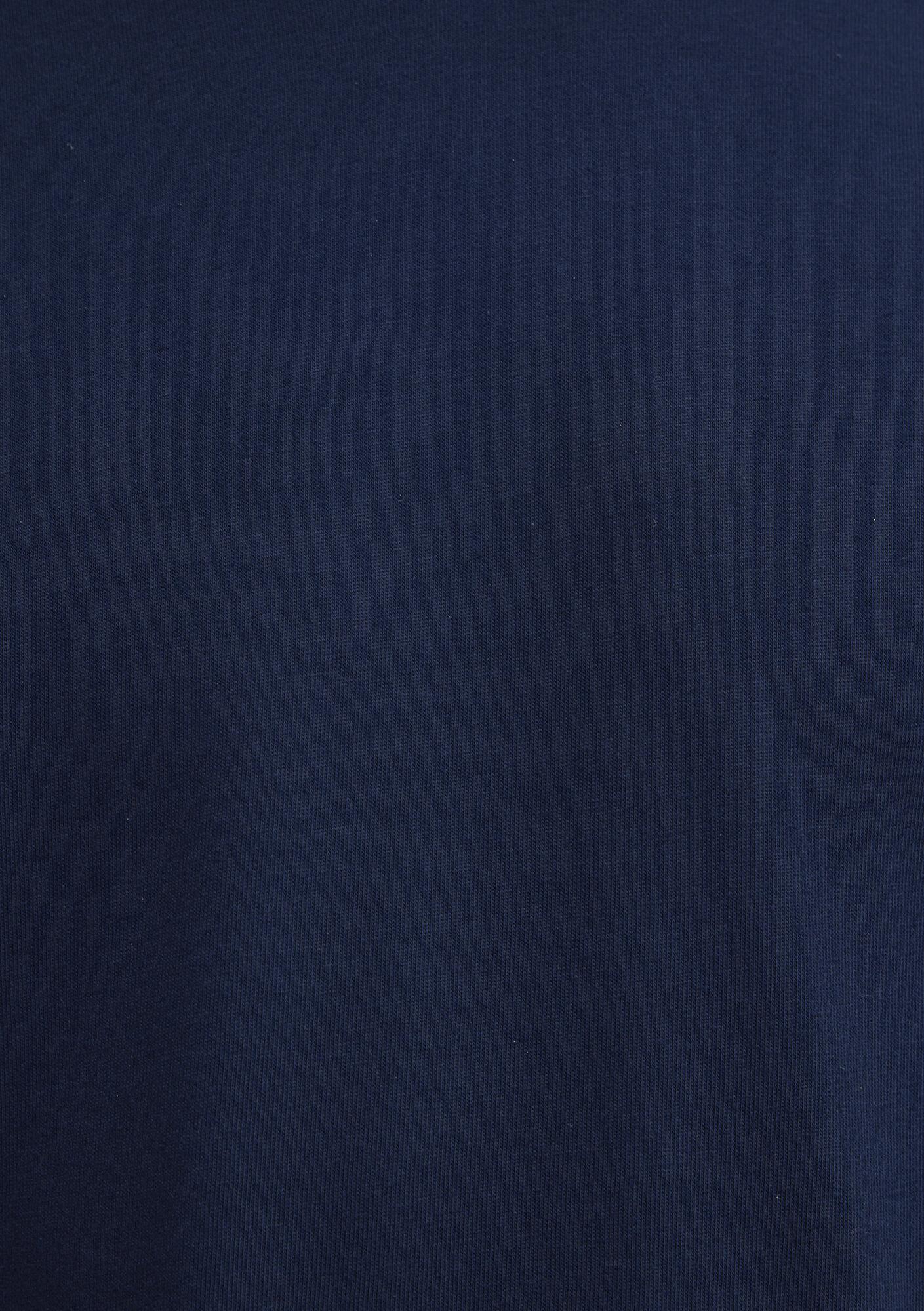 Mavi Lacivert Basic Tişört Oversize / Geniş Kesim 0613113-82318