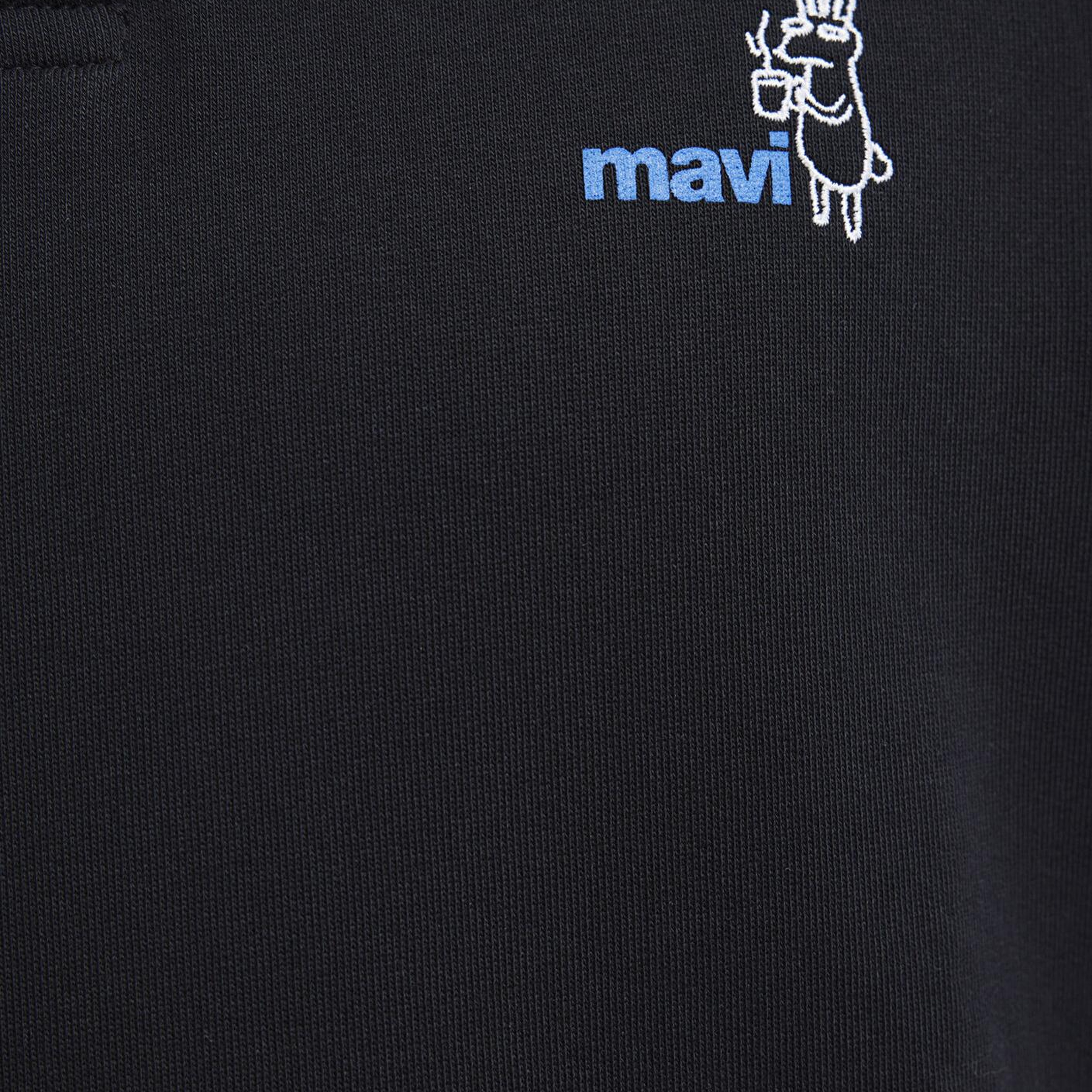 Mavi Yarı Fermuarlı Siyah Sweatshirt 0S10544-900