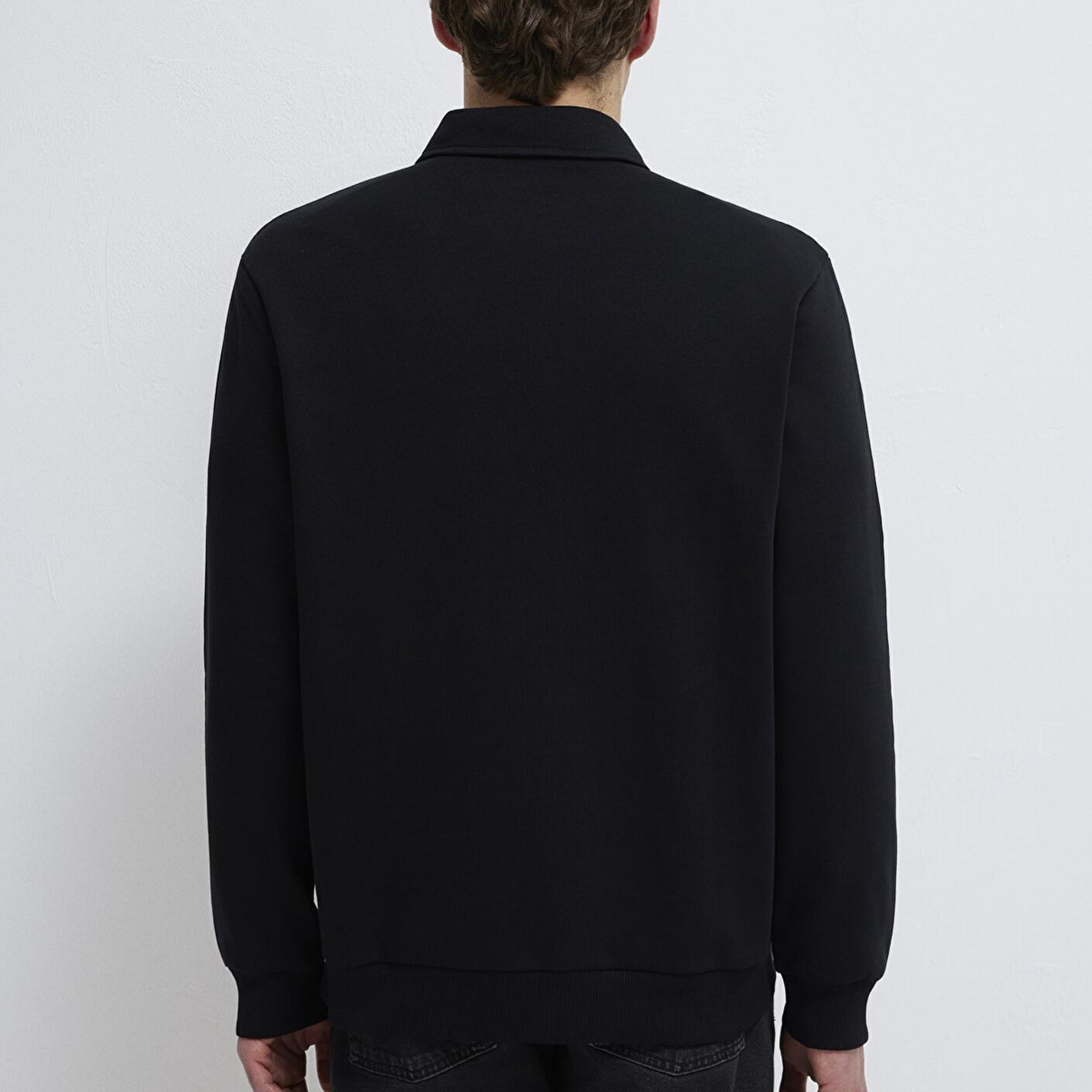 Mavi Yarı Fermuarlı Siyah Sweatshirt 0S10544-900