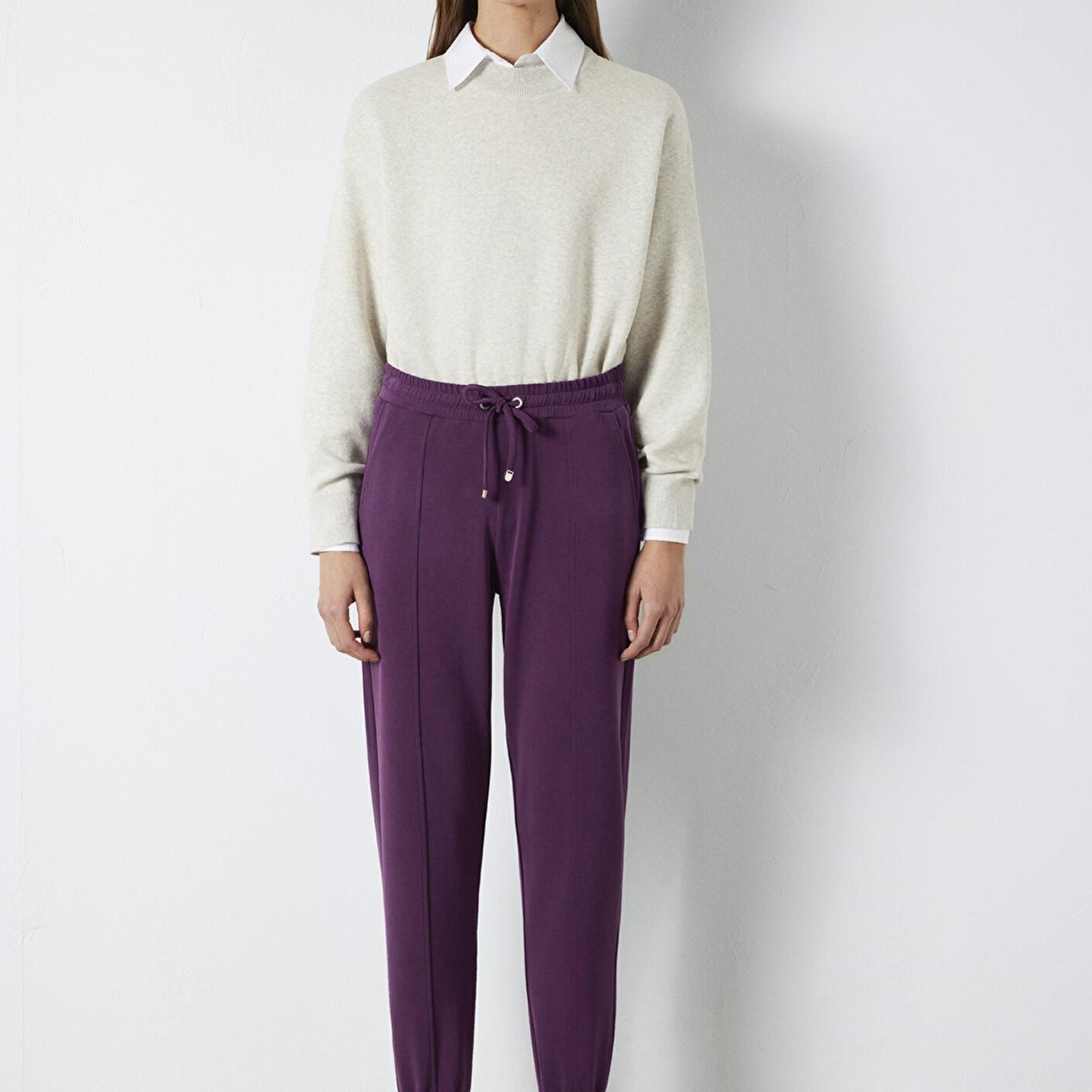 Mavi Lux Touch (TENCEL™) Mor Modal Eşofman Altı 1600453-70674