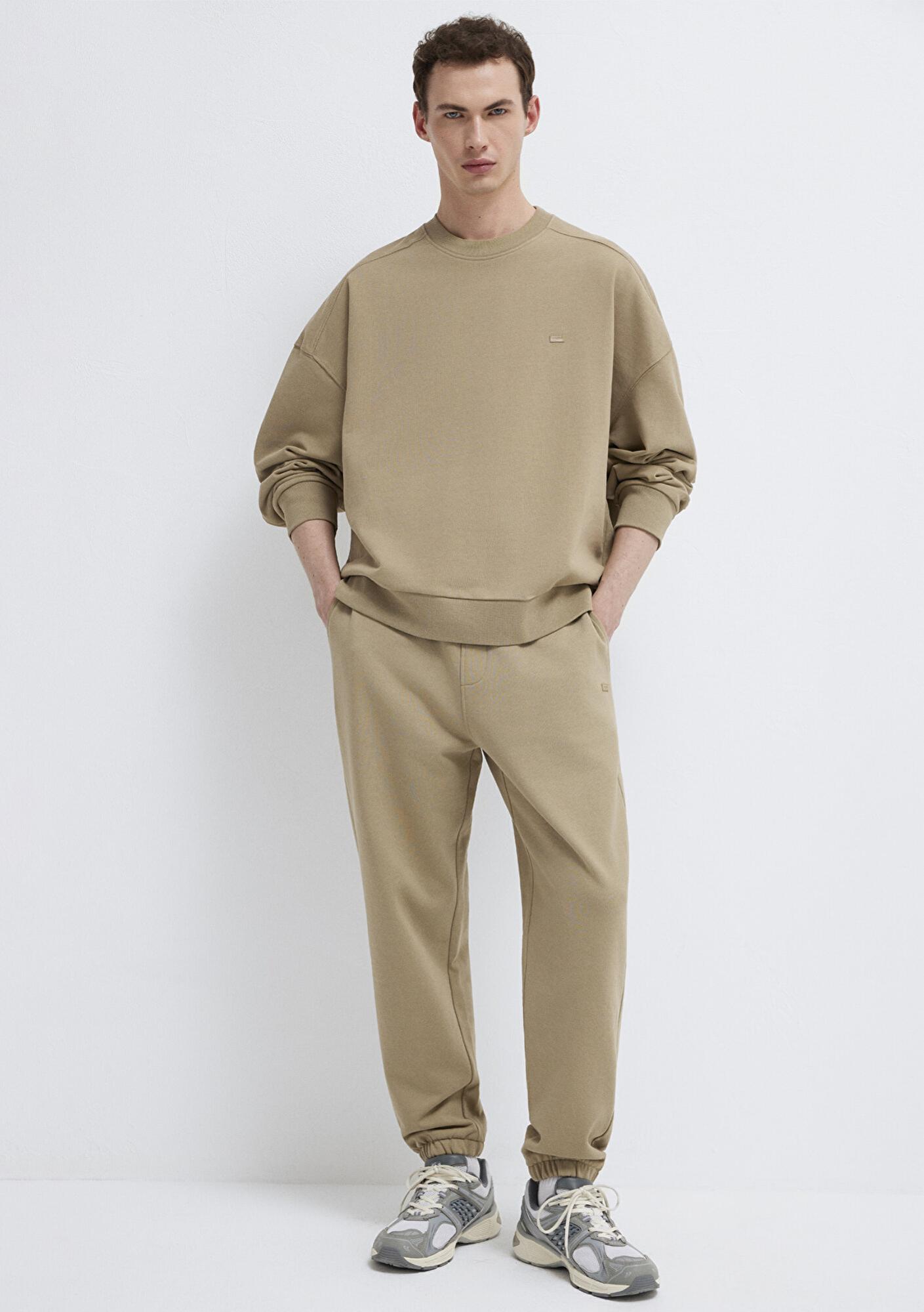 Mavi Bisiklet Yaka Kahverengi Sweatshirt 0S10550-70362