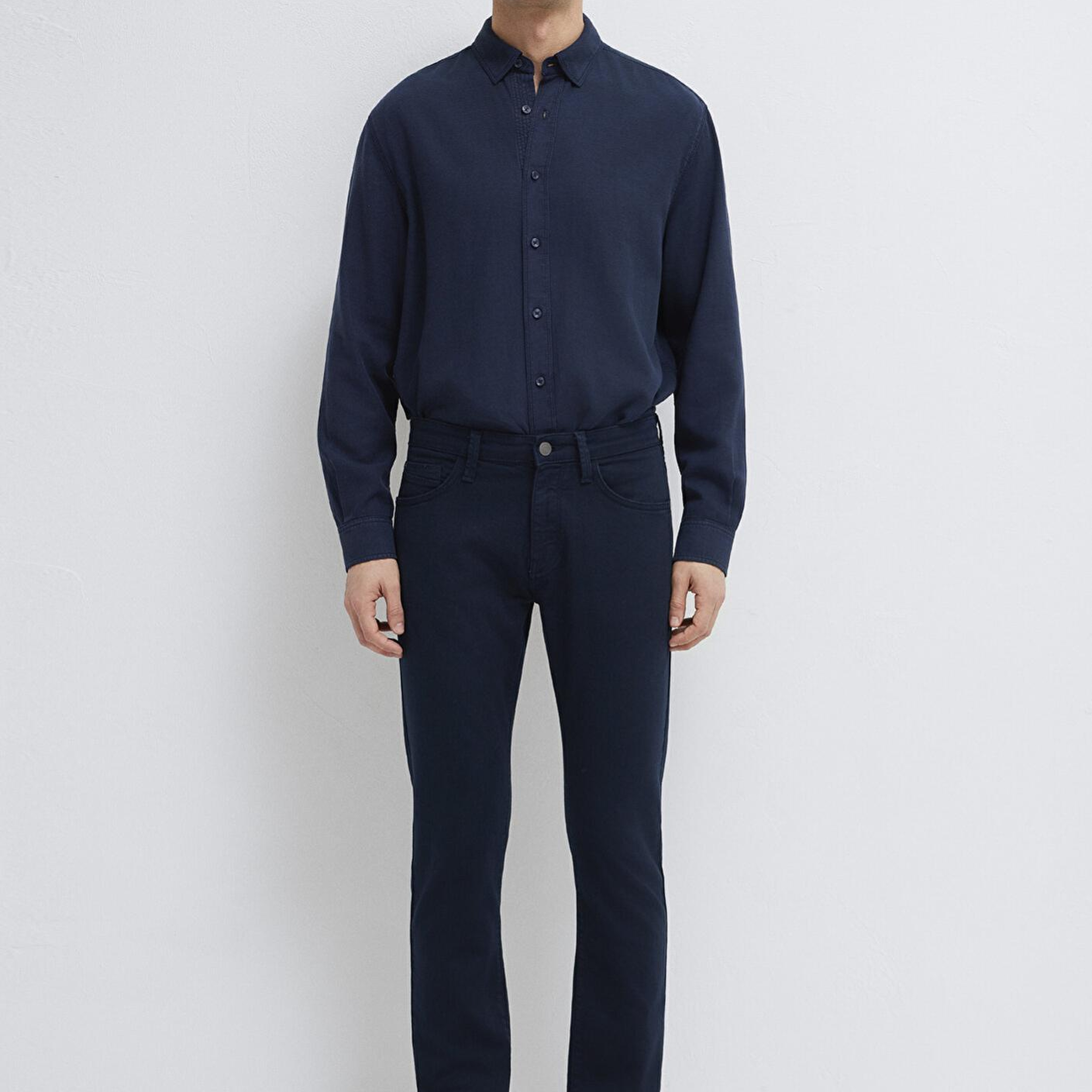 Mavi Jake Lacivert Gabardin Pantolon 0042290682