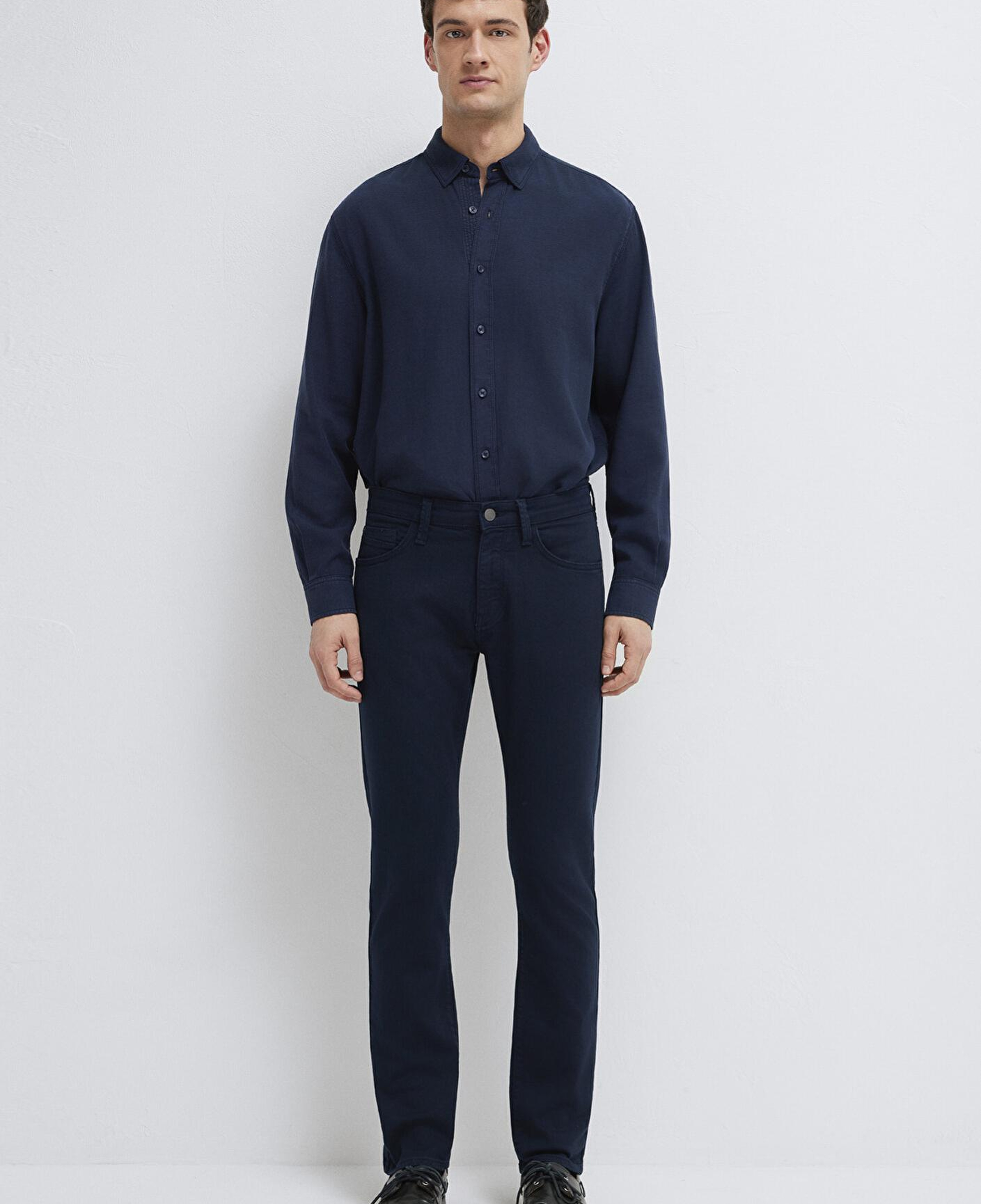 Mavi Jake Lacivert Gabardin Pantolon 0042290682