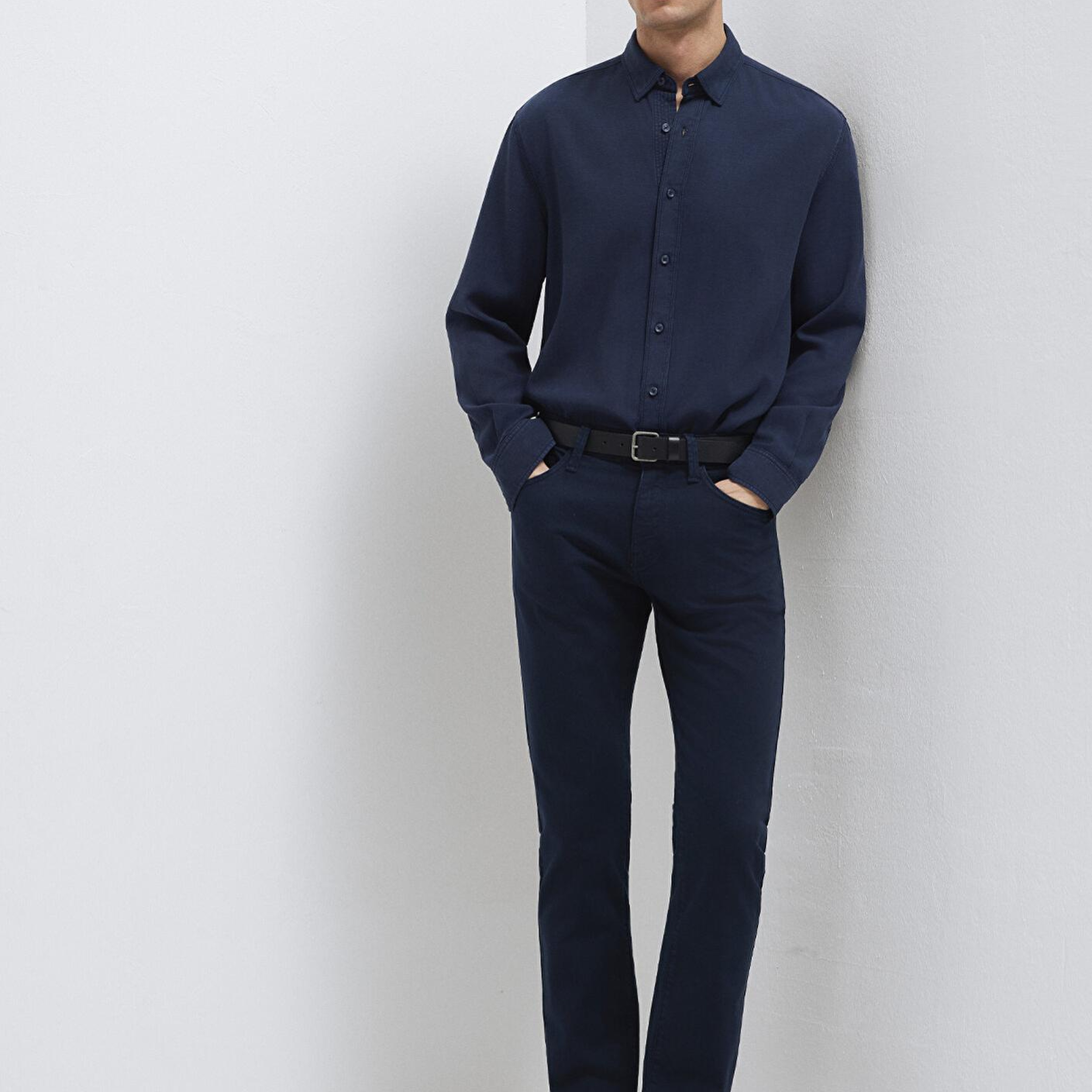 Mavi Jake Lacivert Gabardin Pantolon 0042290682