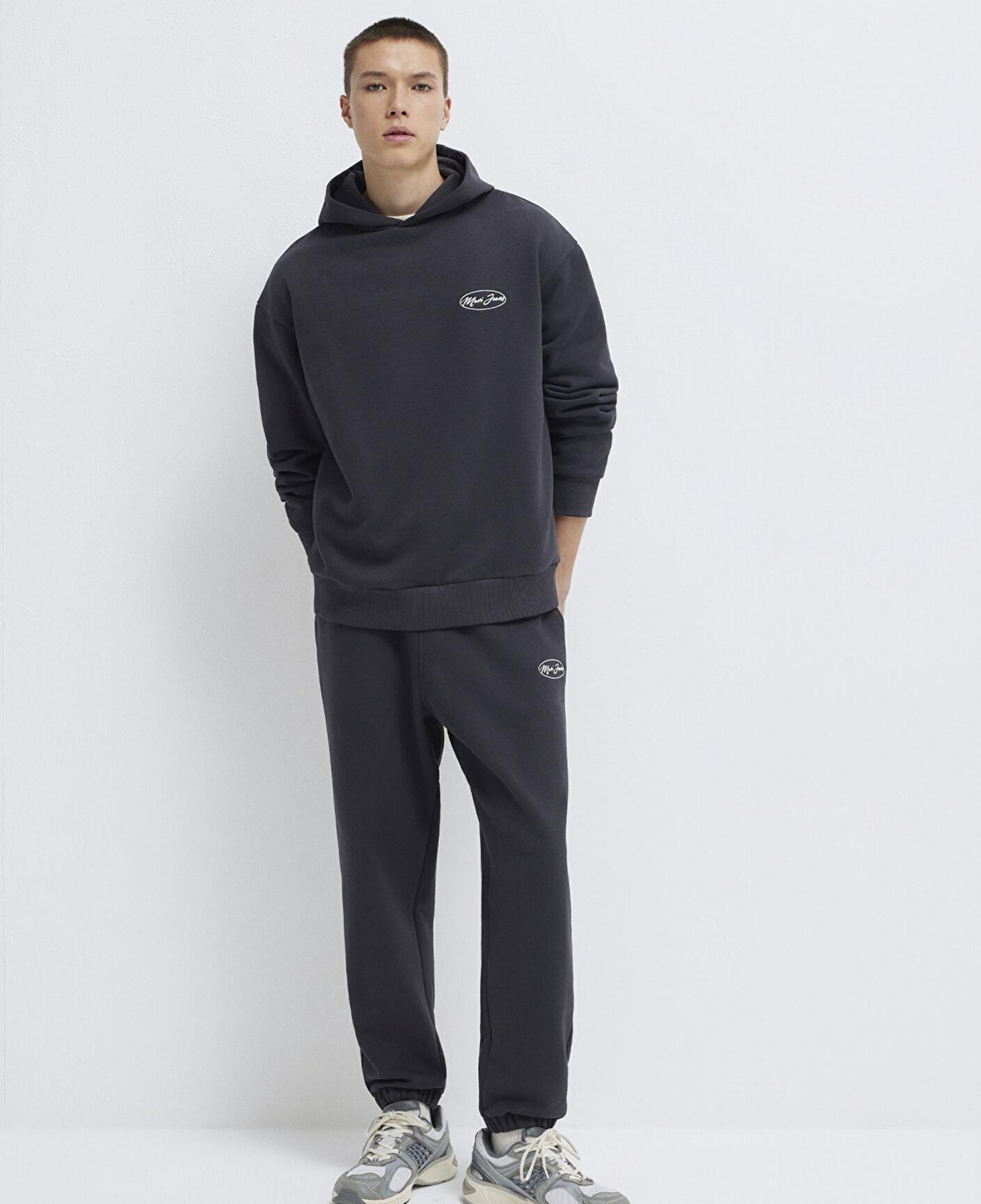 Mavi Mavi Jeans Nakışlı Antrasit Eşofman Altı 0010568-70087