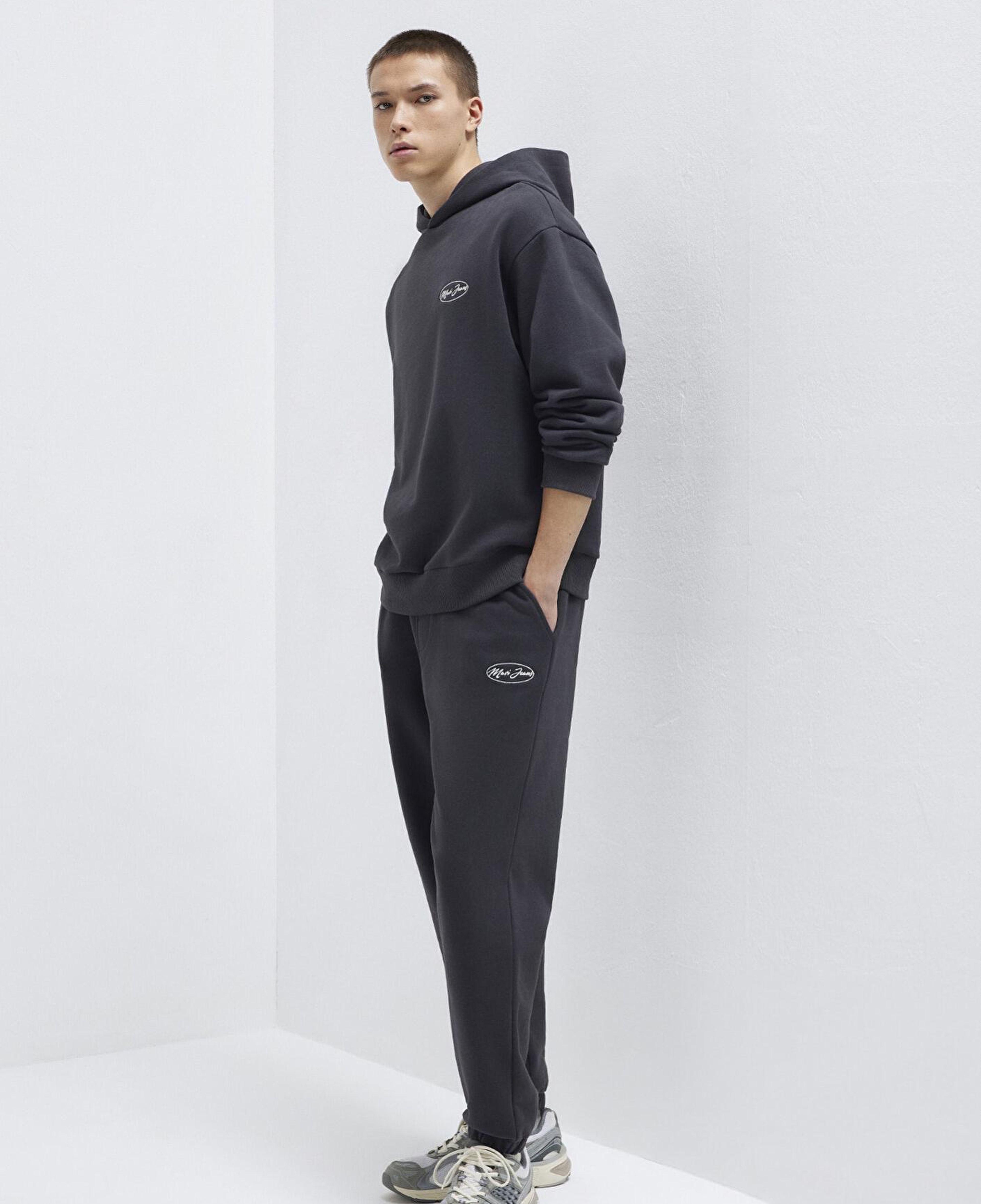 Mavi Mavi Jeans Nakışlı Antrasit Eşofman Altı 0010568-70087