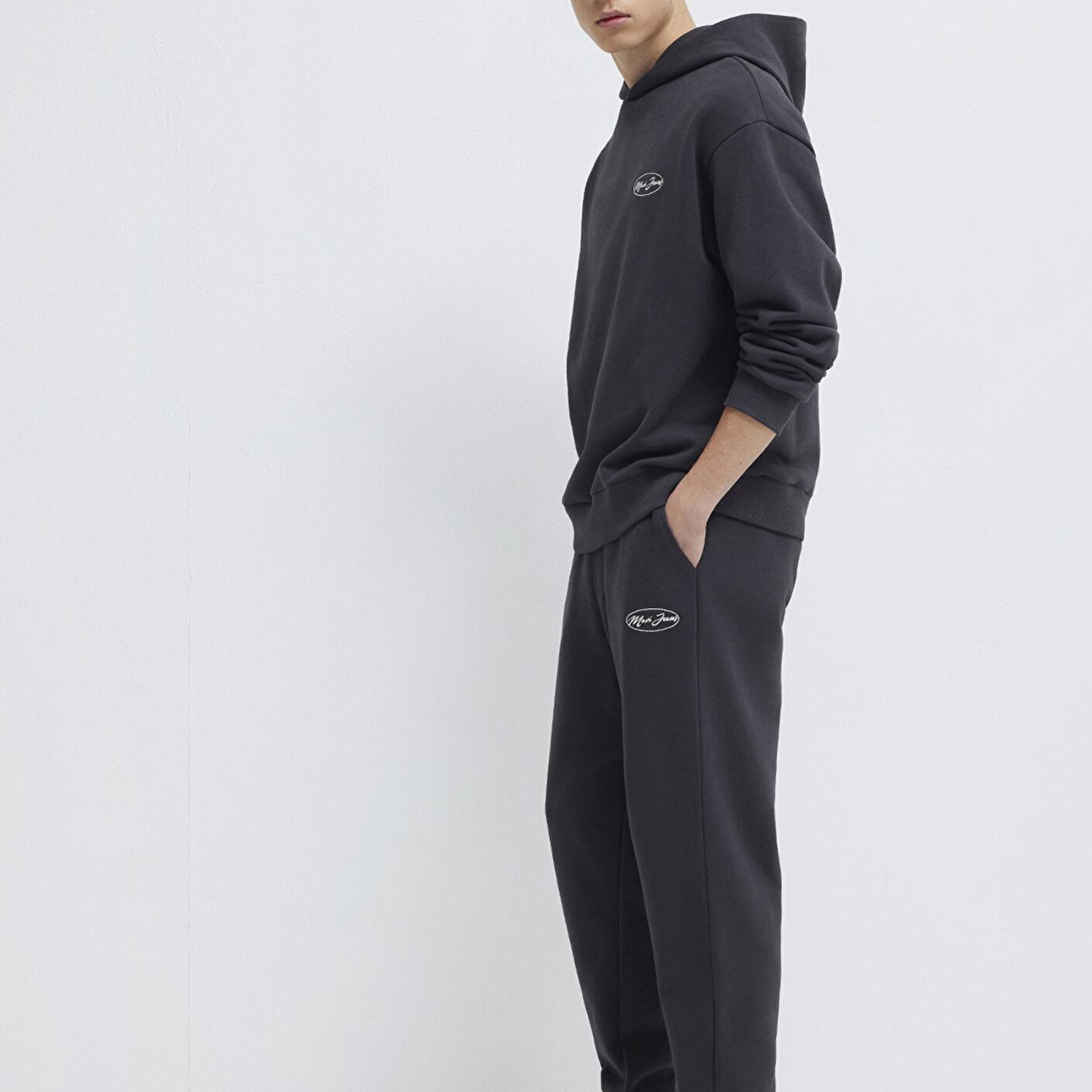 Mavi Mavi Jeans Nakışlı Antrasit Eşofman Altı 0010568-70087