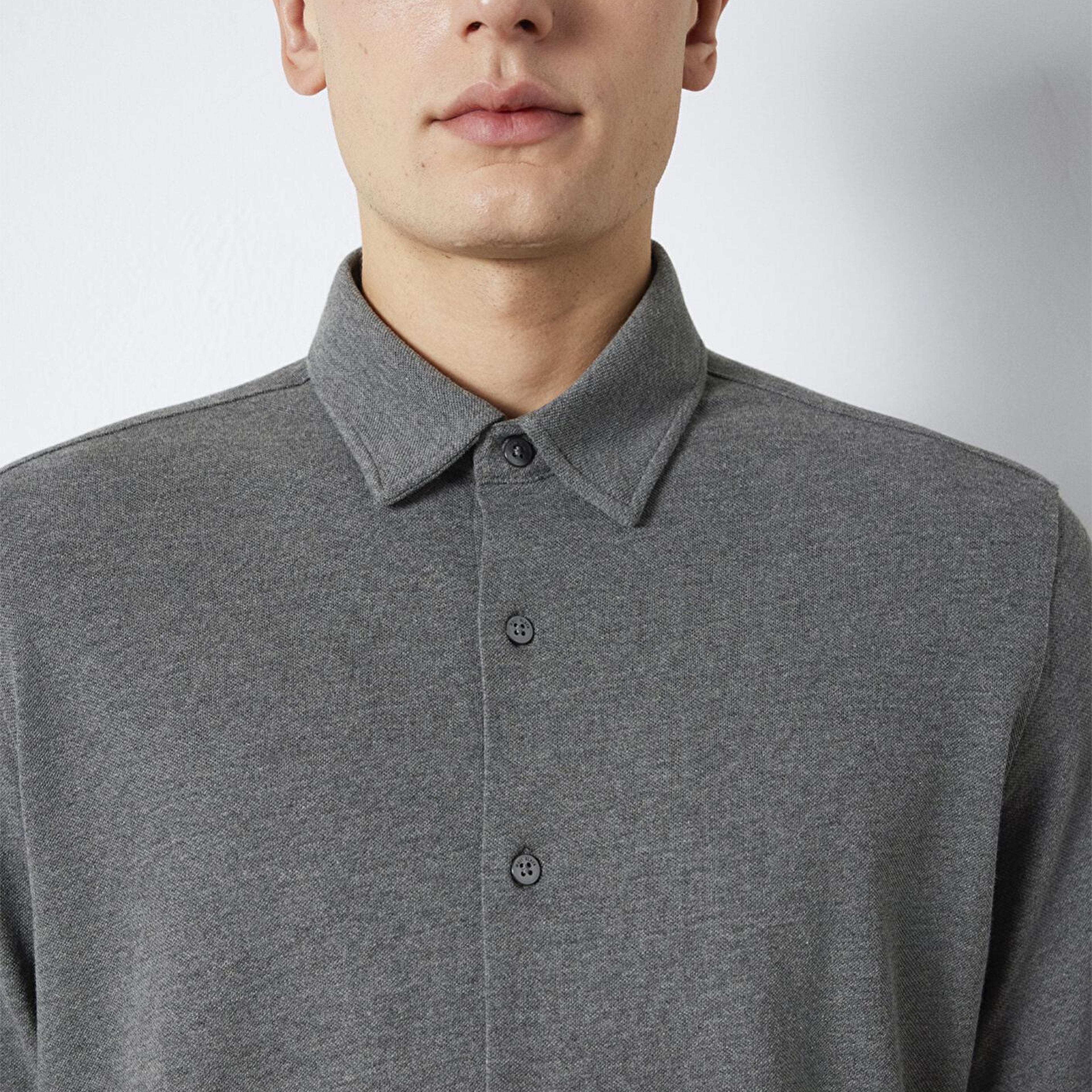 Mavi Mavi Black Antrasit Gömlek Regular Fit / Normal Kesim 0211863-80024