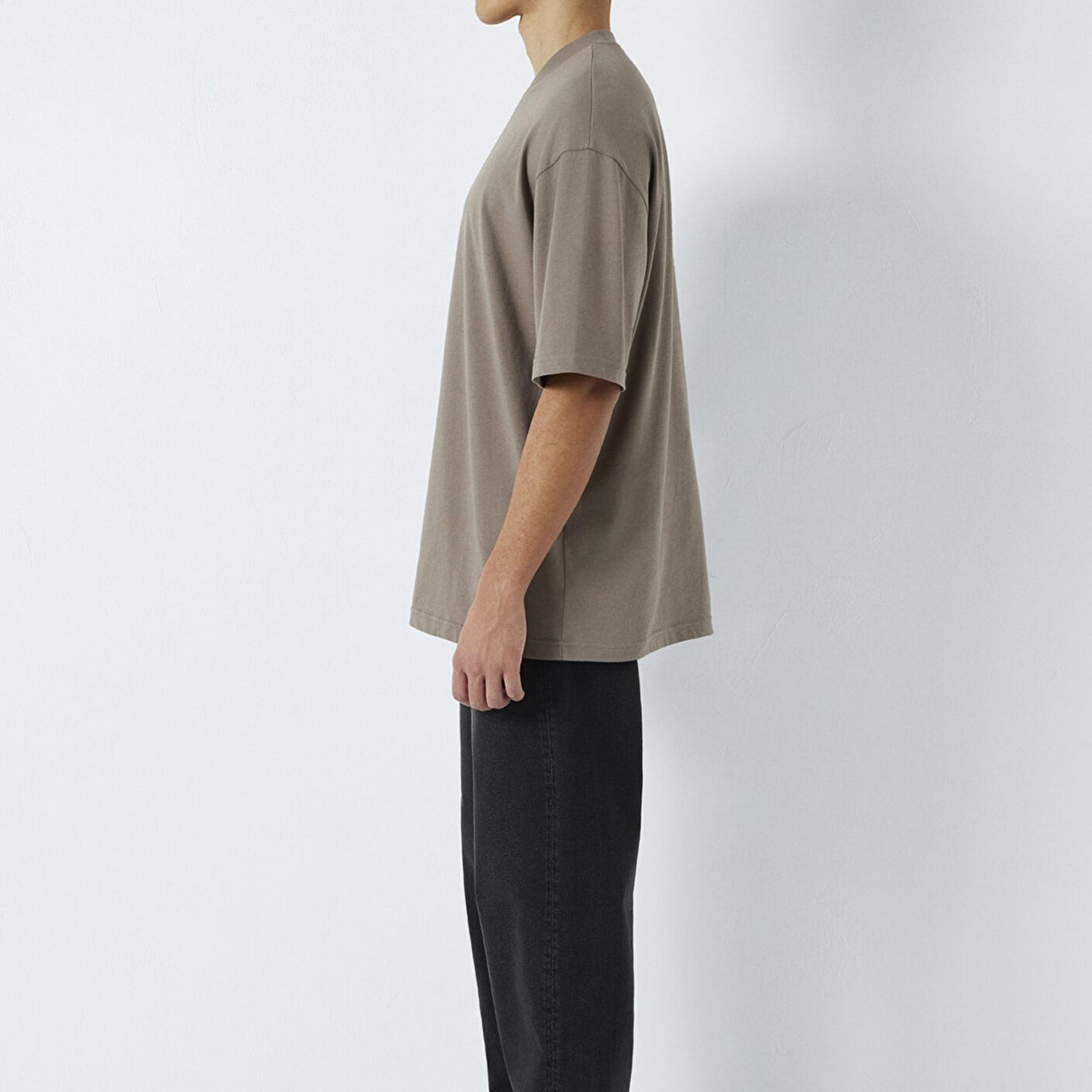 Mavi MVJNS Baskılı Kahverengi Tişört Oversize / Geniş Kesim 0613215-87875