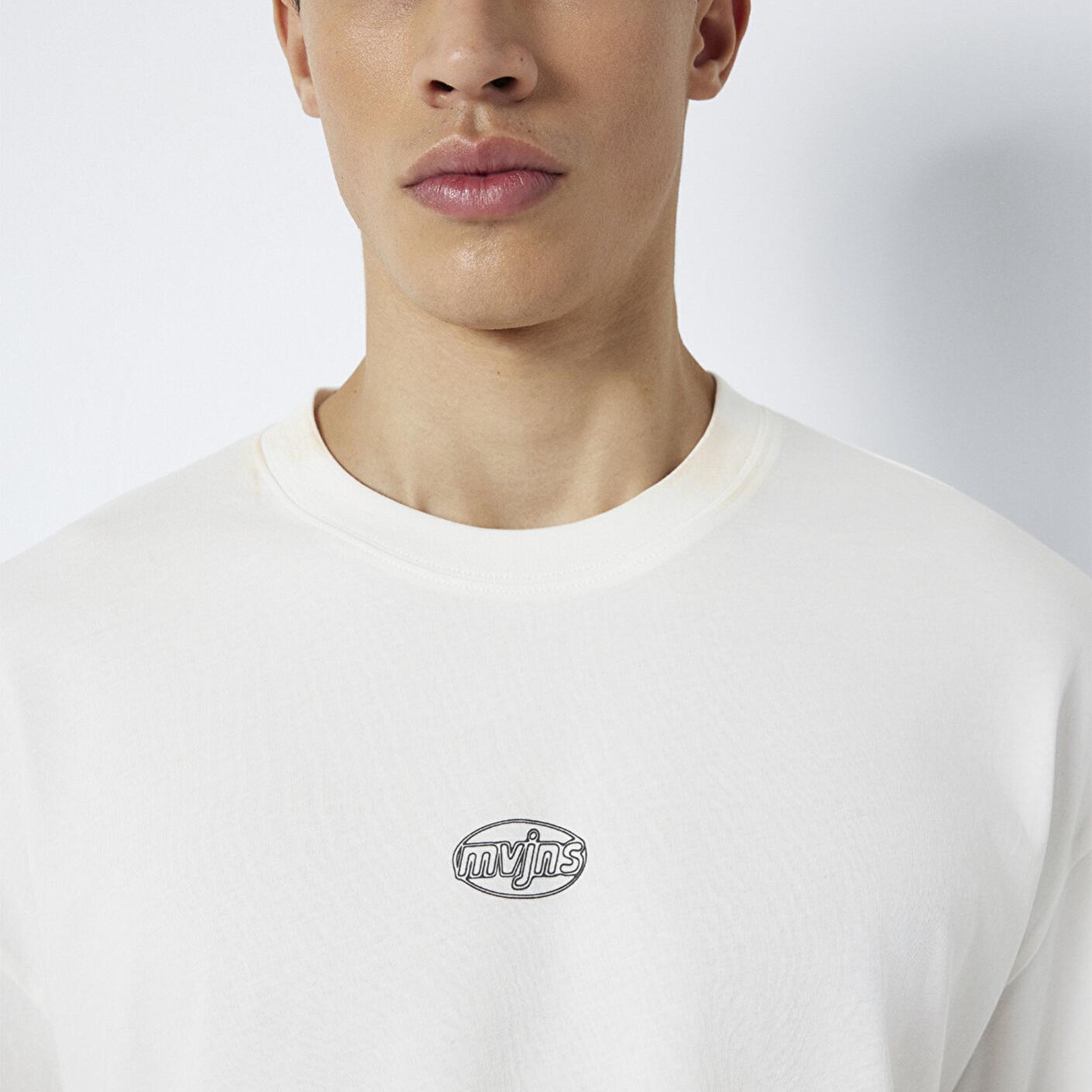 Mavi MVJNS Baskılı Ekru Tişört Oversize / Geniş Kesim 0613215-70057