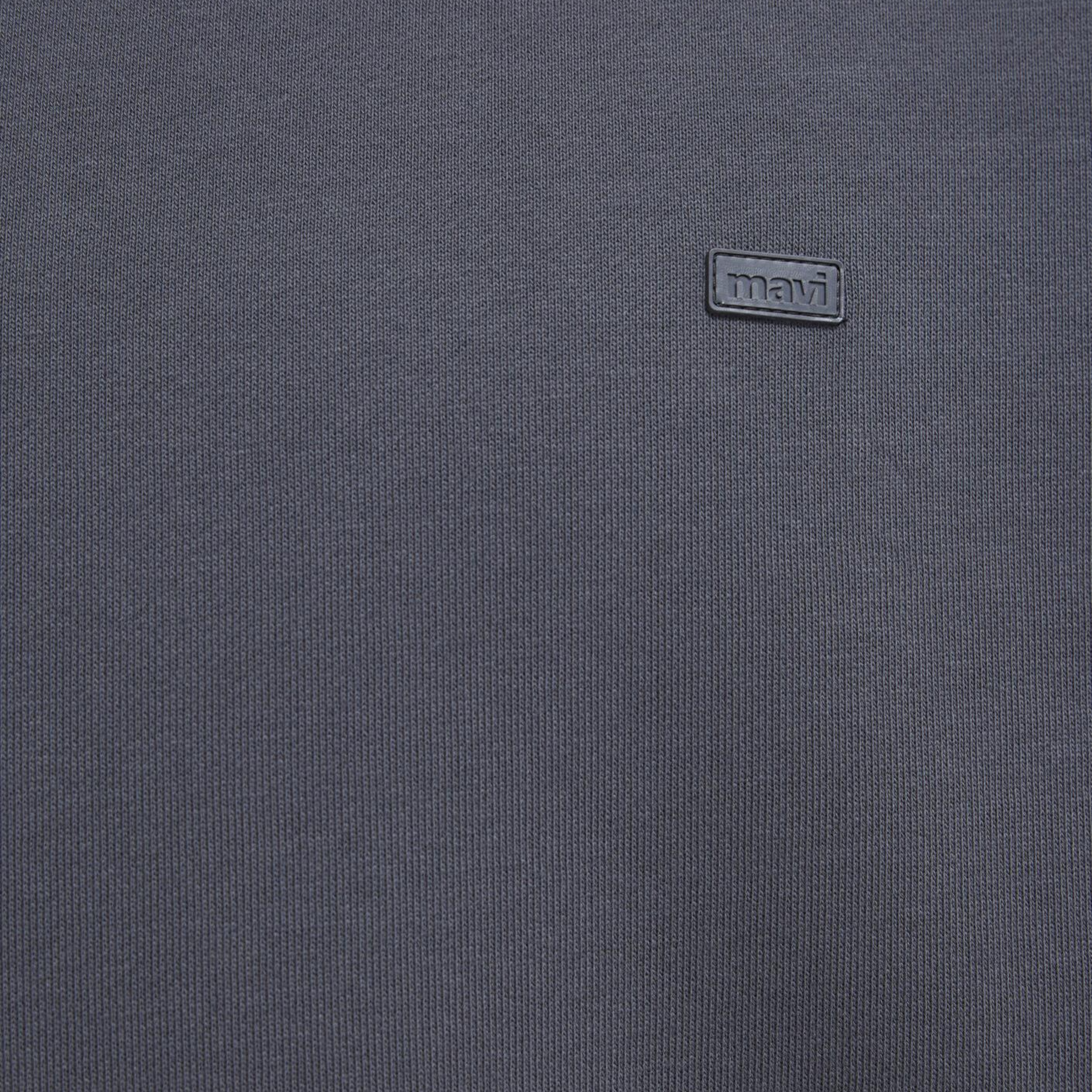 Mavi Kapüşonlu Antrasit Sweatshirt 0S10416-80955