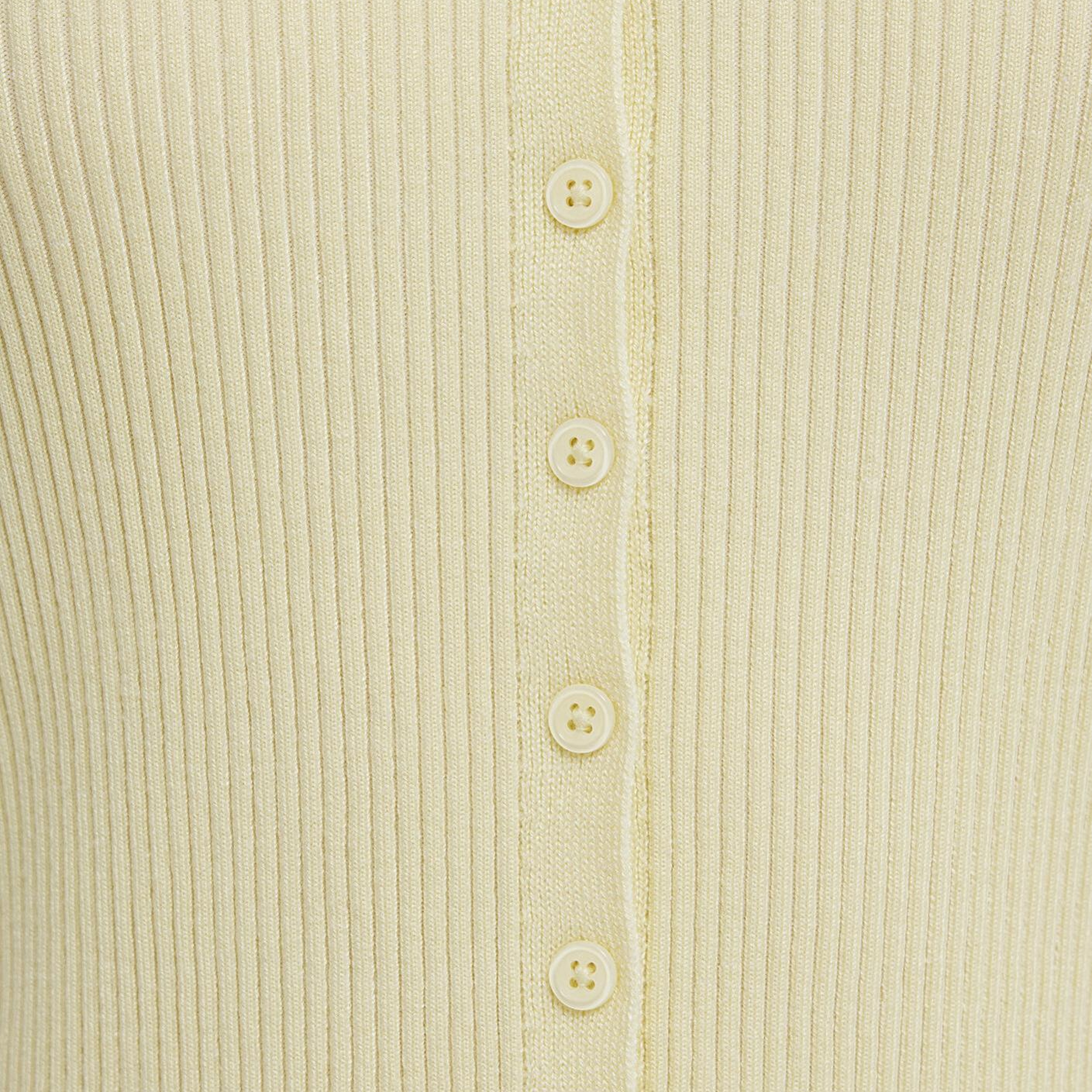 Mavi Sarı Hırka Fitted / Vücuda Oturan Kesim 1710846-71305