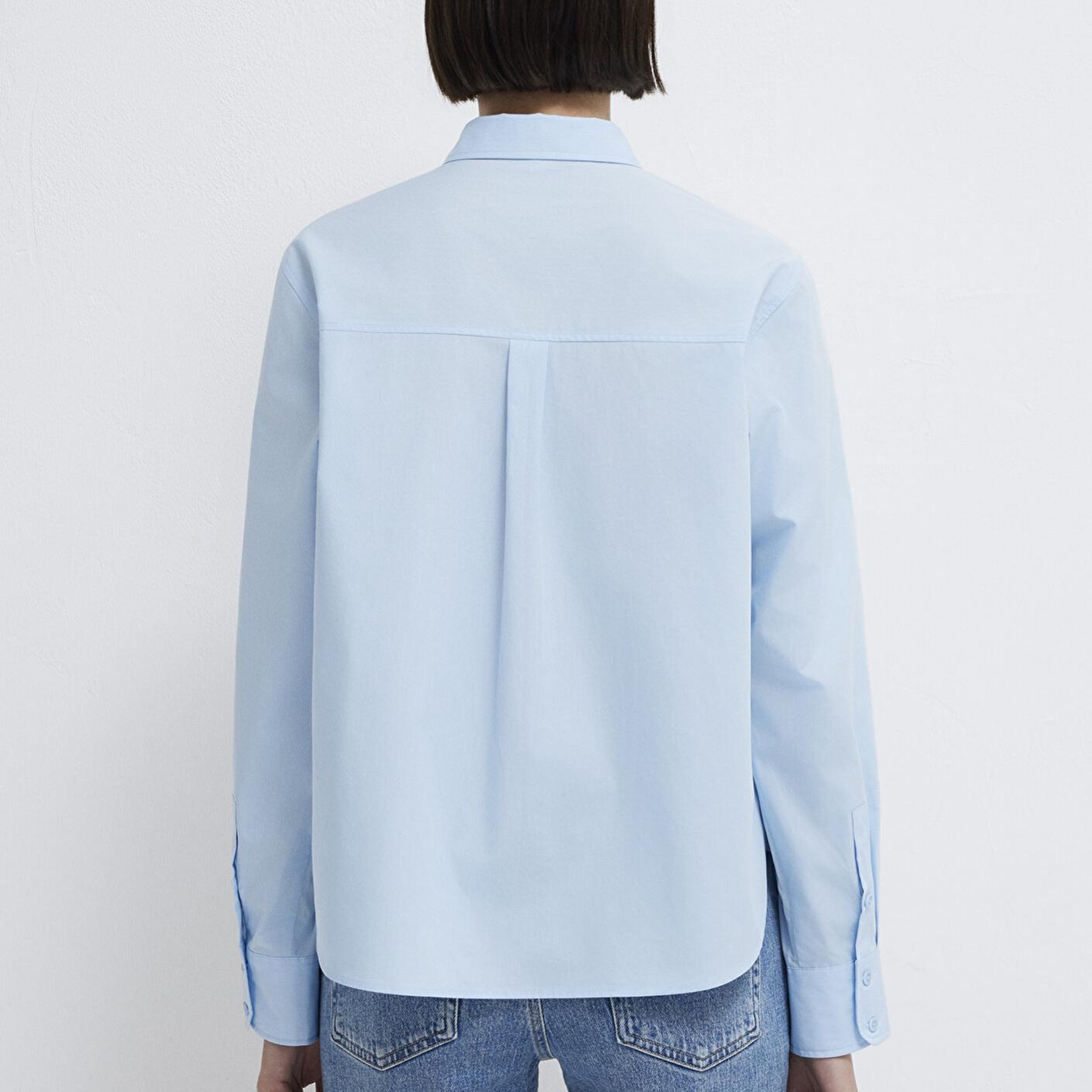 Mavi Mavi Gömlek Loose Fit / Bol Rahat Kesim 1211433-90160