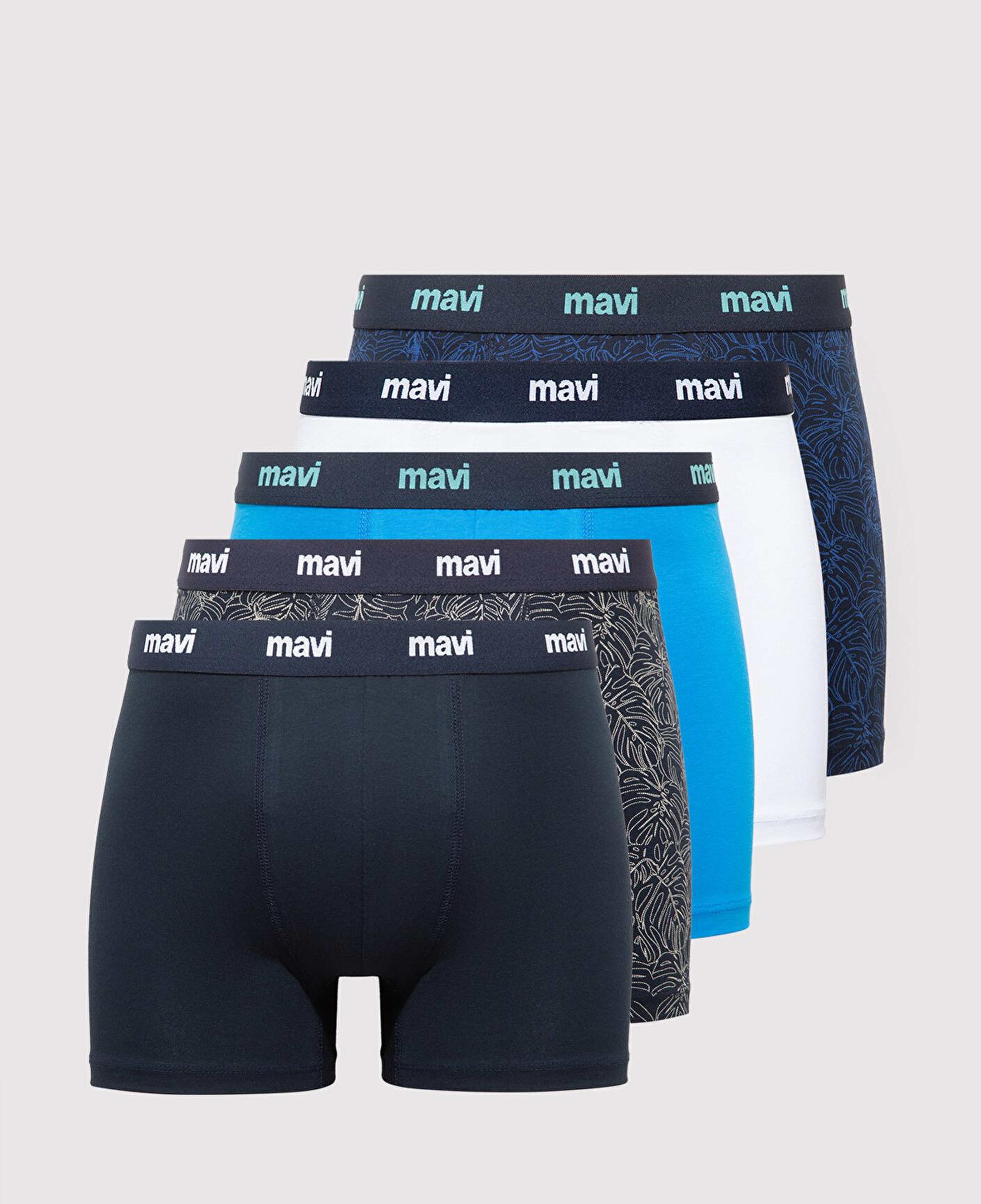 Mavi 5li Renkli Boxer 0912283-70490