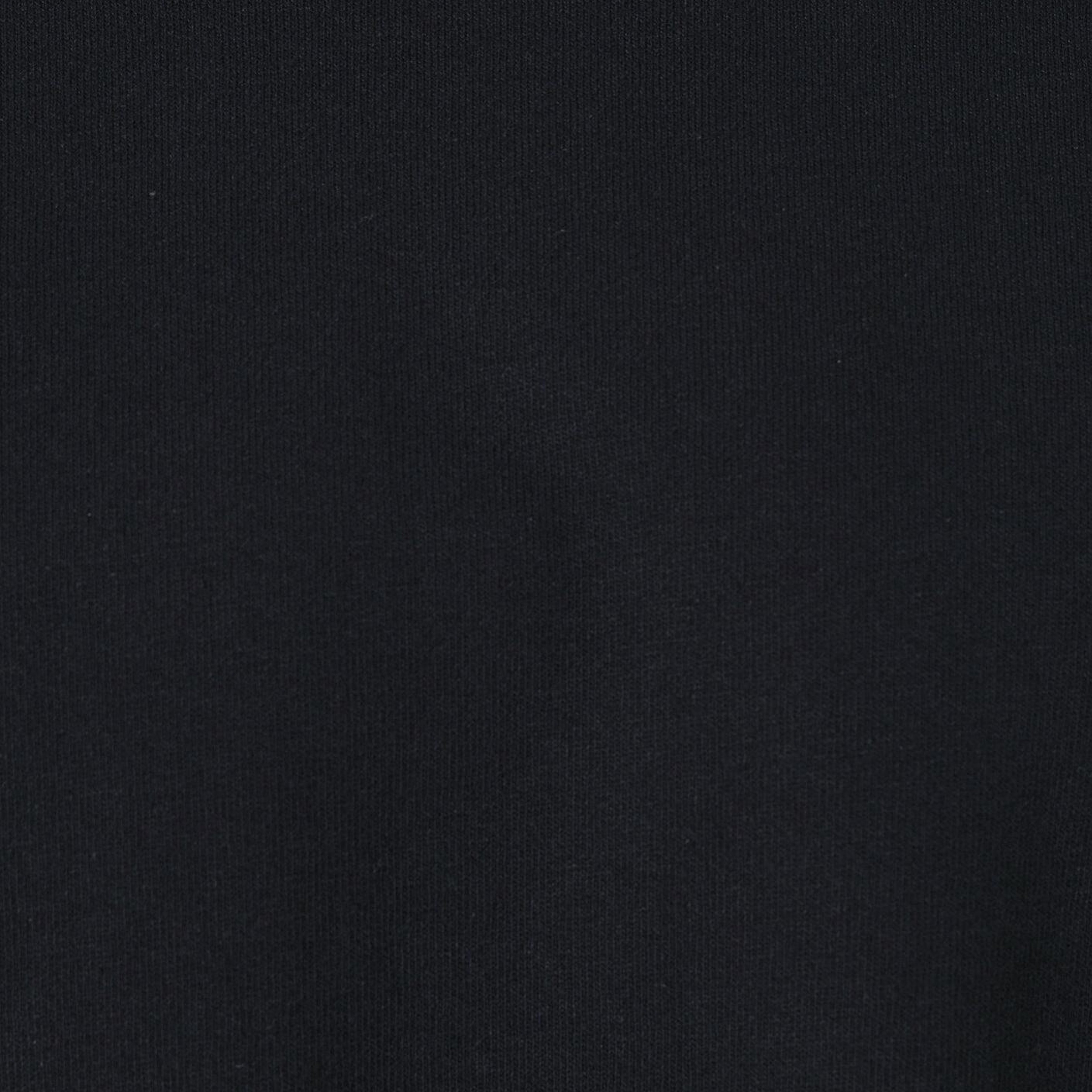 Mavi Uzun Kollu Siyah Basic Tişört Loose Fit / Bol Rahat Kesim 0613170-900
