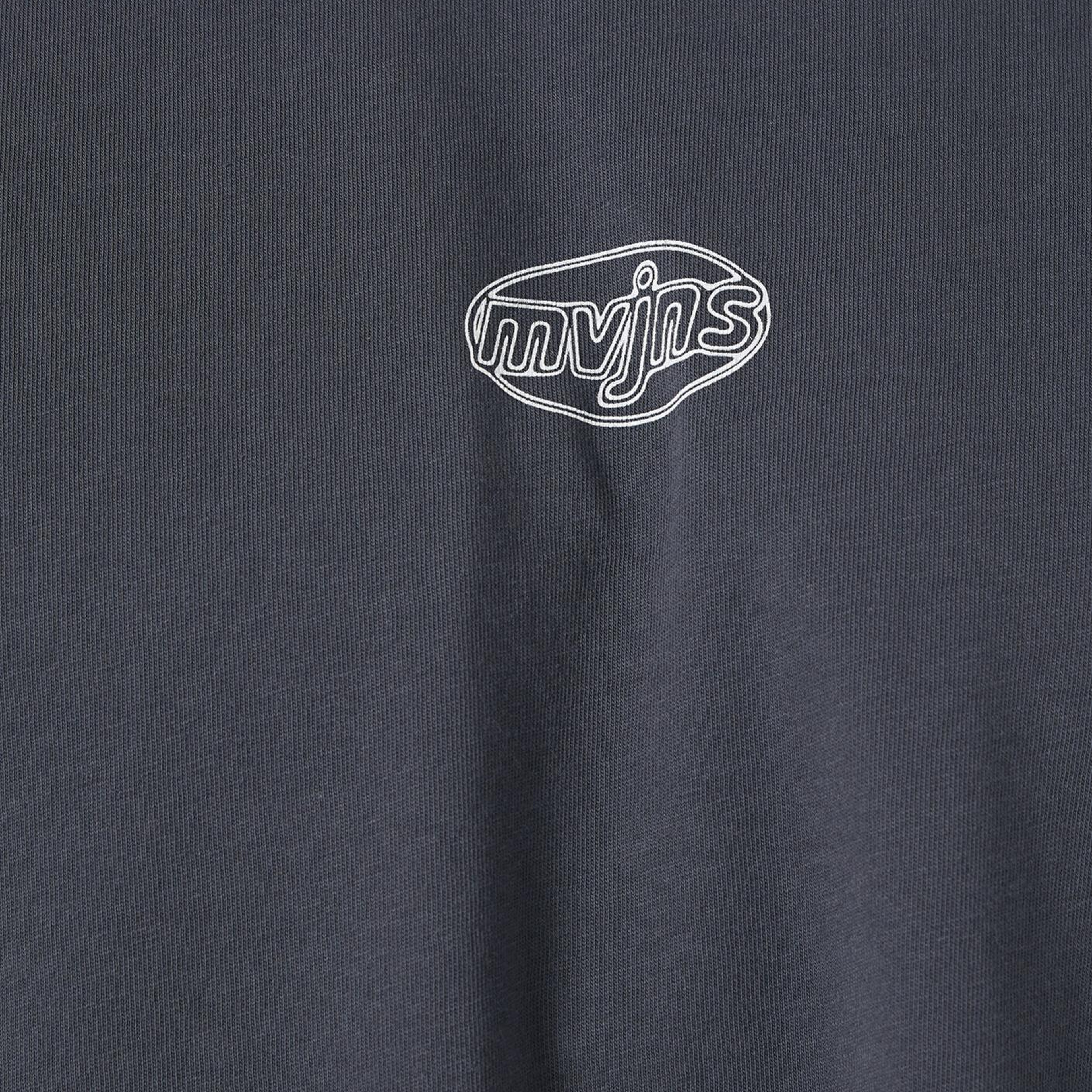 Mavi MVJNS Baskılı Antrasit Tişört Oversize / Geniş Kesim 0613215-80955