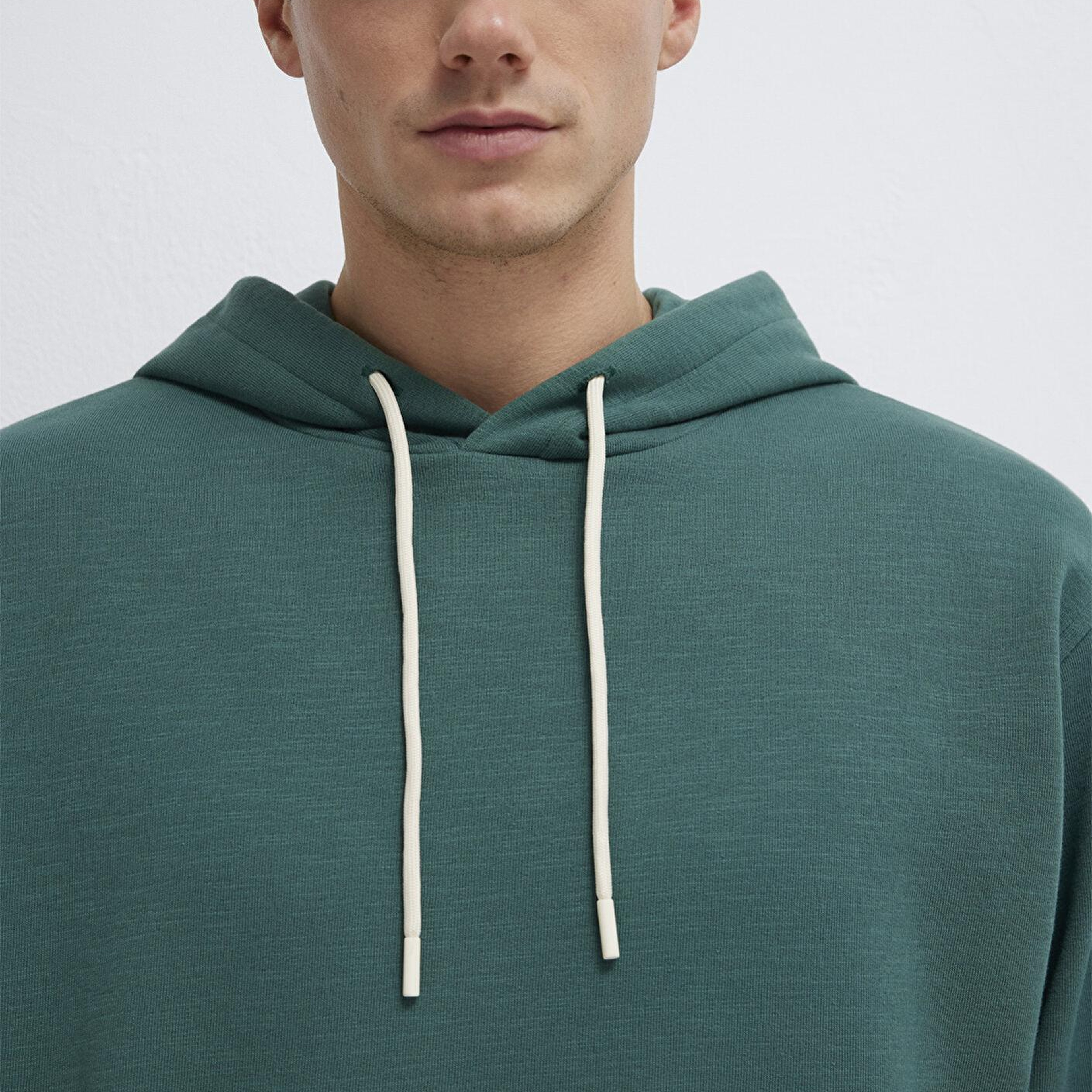 Mavi Kapüşonlu Yeşil Sweatshirt 0S10534-71930