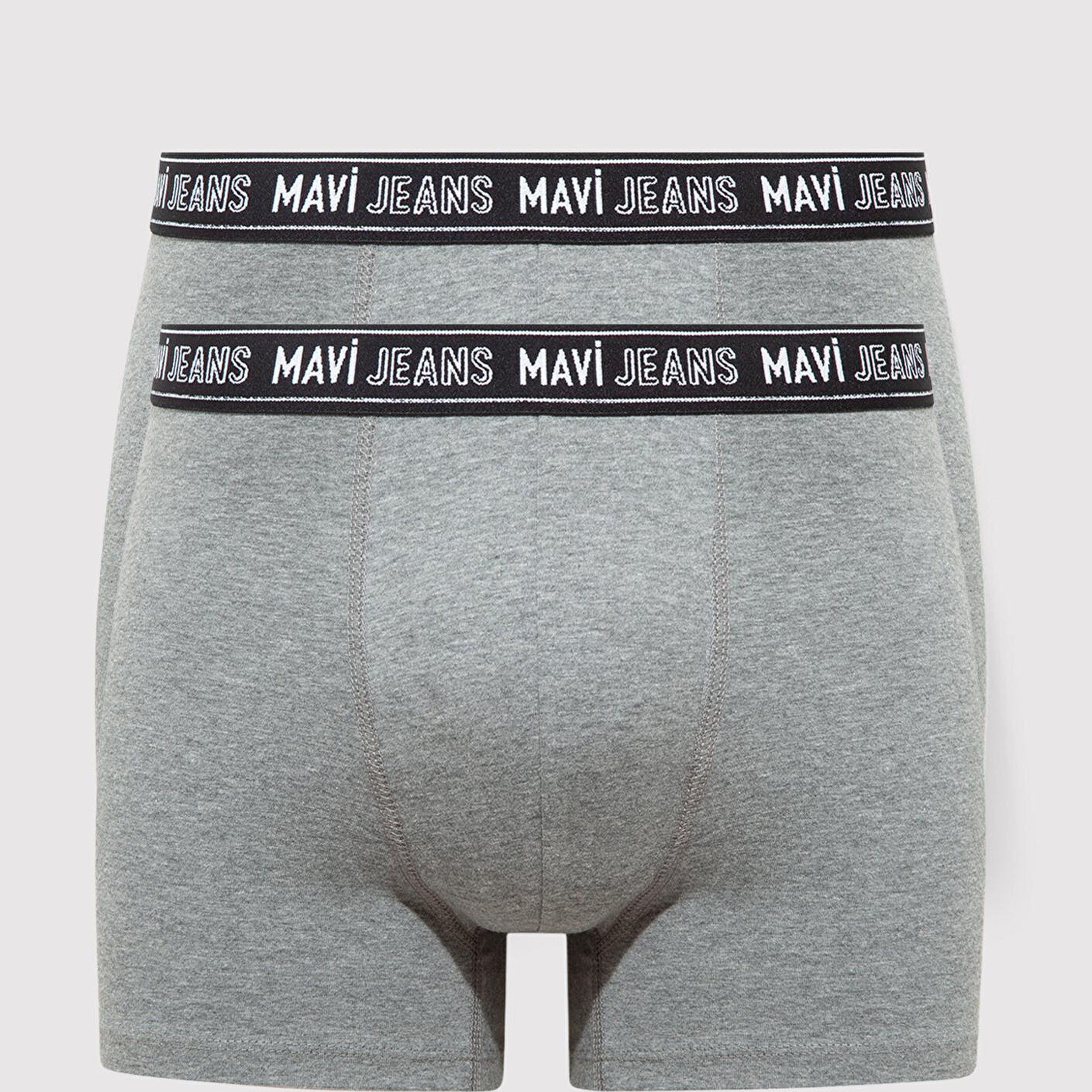 Mavi 7li Siyah Basic Boxer 0912288-900