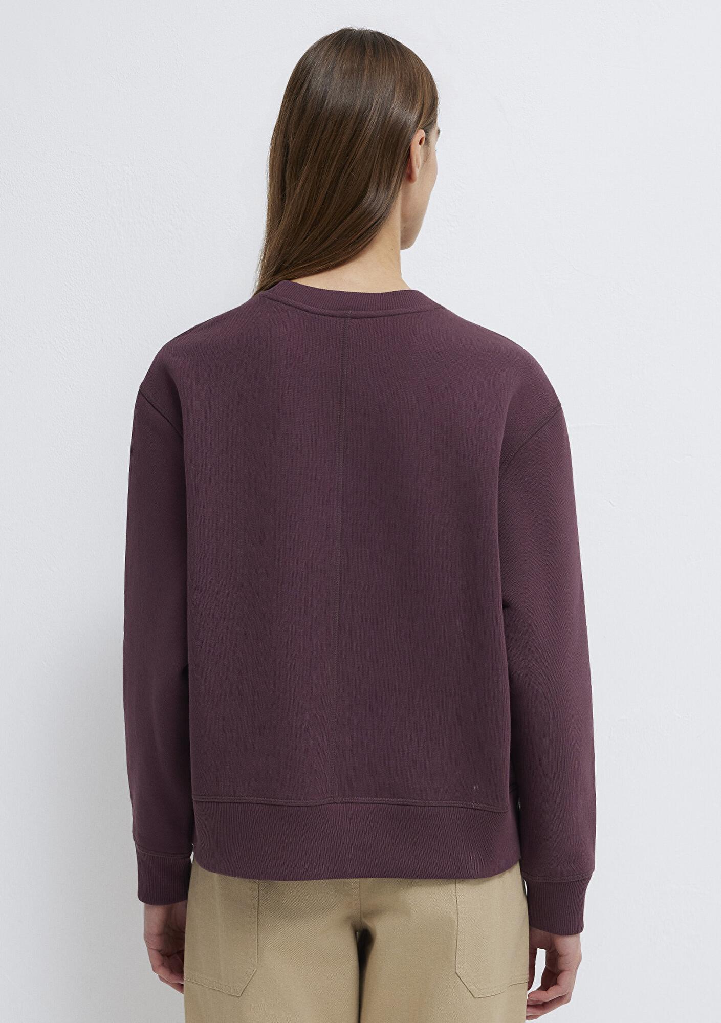 Mavi Mavi Denim Baskılı Mor Sweatshirt 1S10525-70260