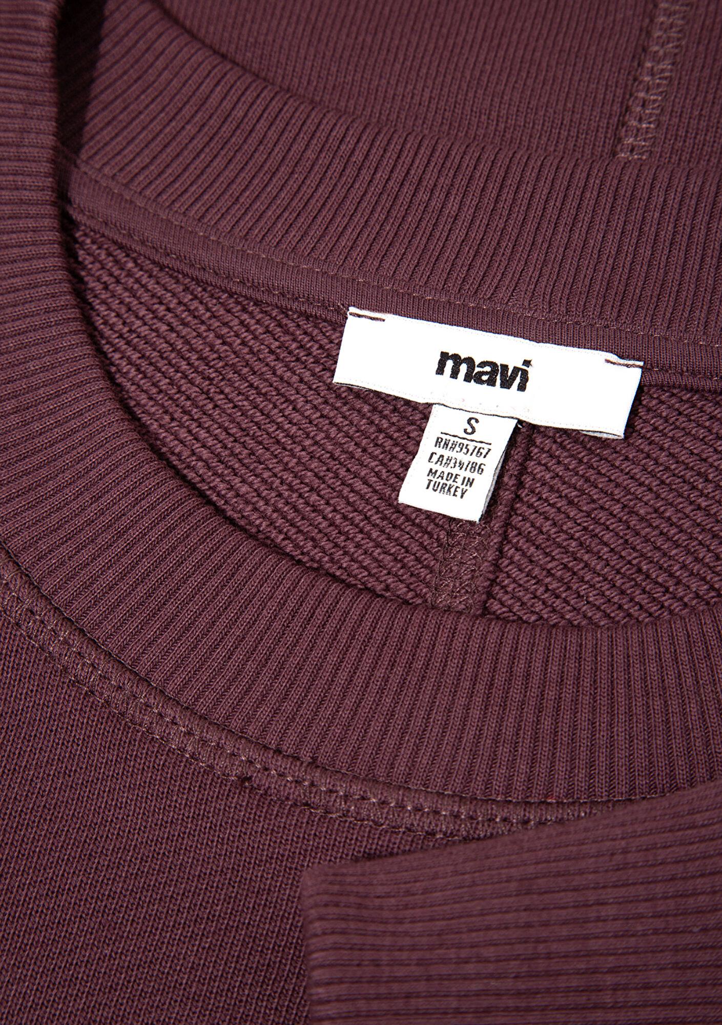 Mavi Mavi Denim Baskılı Mor Sweatshirt 1S10525-70260