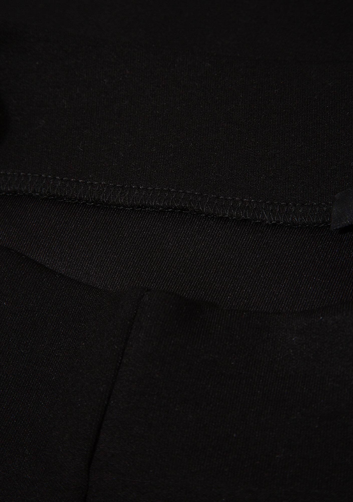 Mavi İspanyol Paça Siyah Eşofman Altı 1011175-900