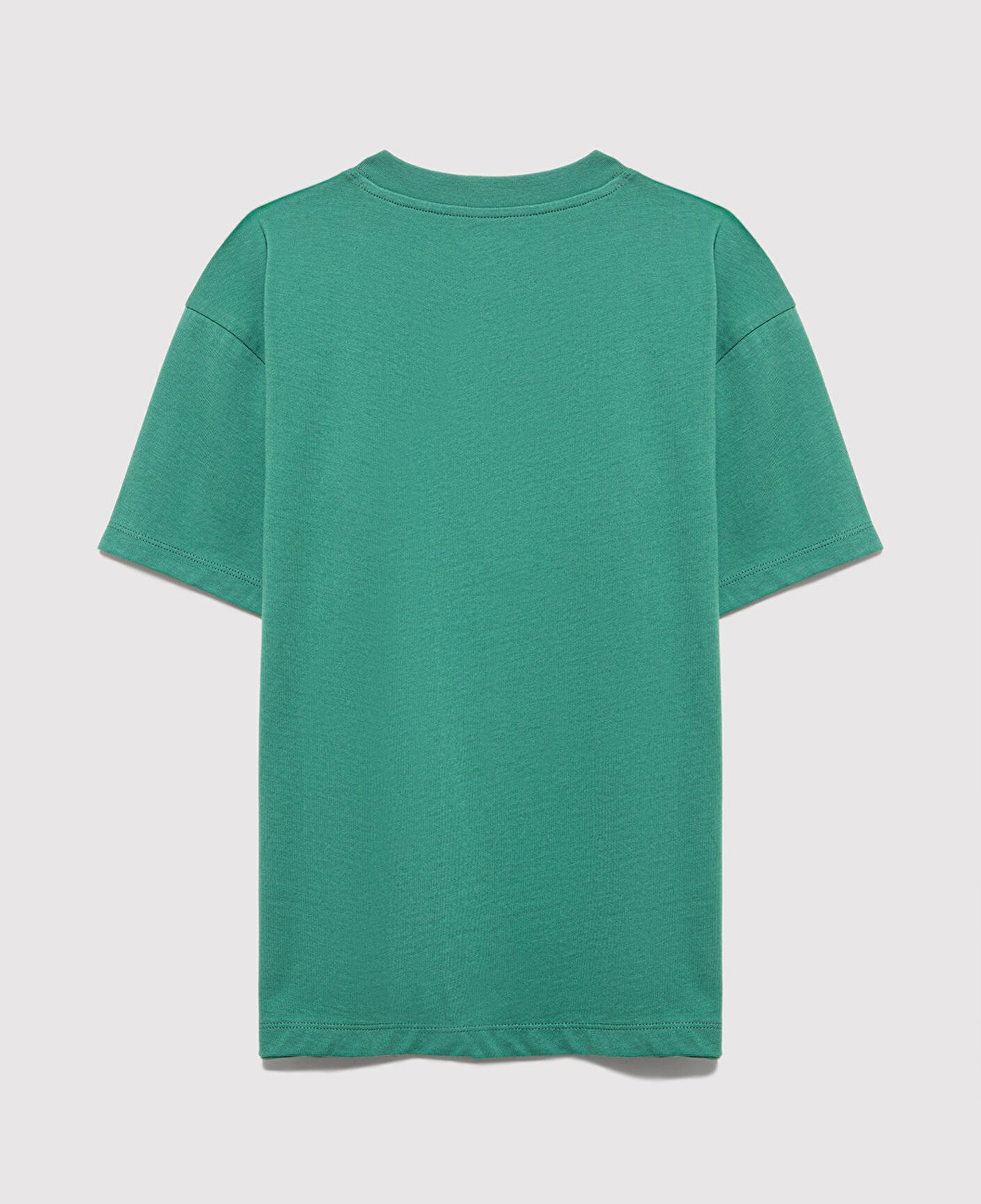 Mavi Mavi Baskılı Yeşil Tişört Loose Fit / Bol Rahat Kesim 6610484-71697