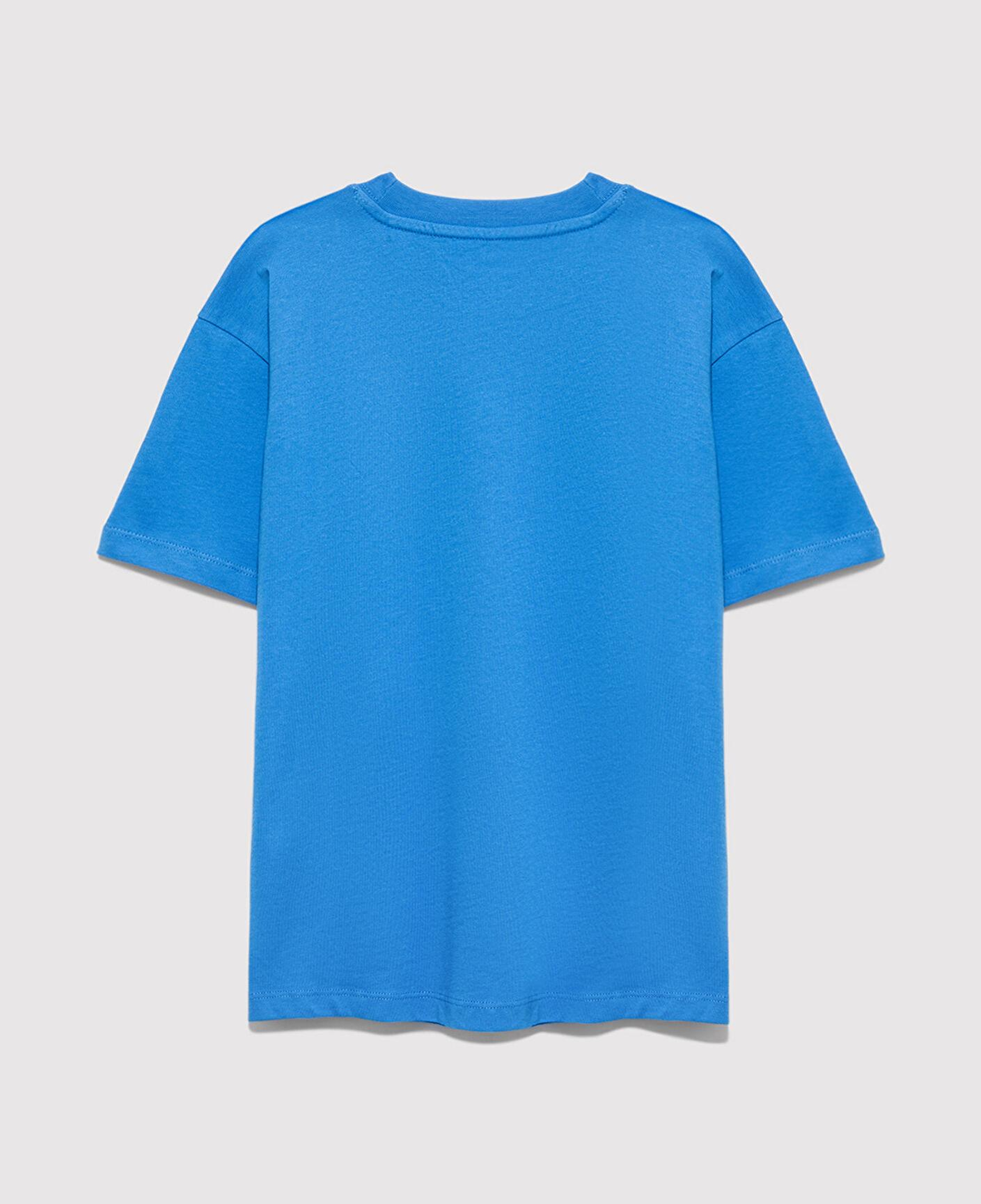 Mavi Mavi Baskılı Mavi Tişört Loose Fit / Bol Rahat Kesim 6610484-70902