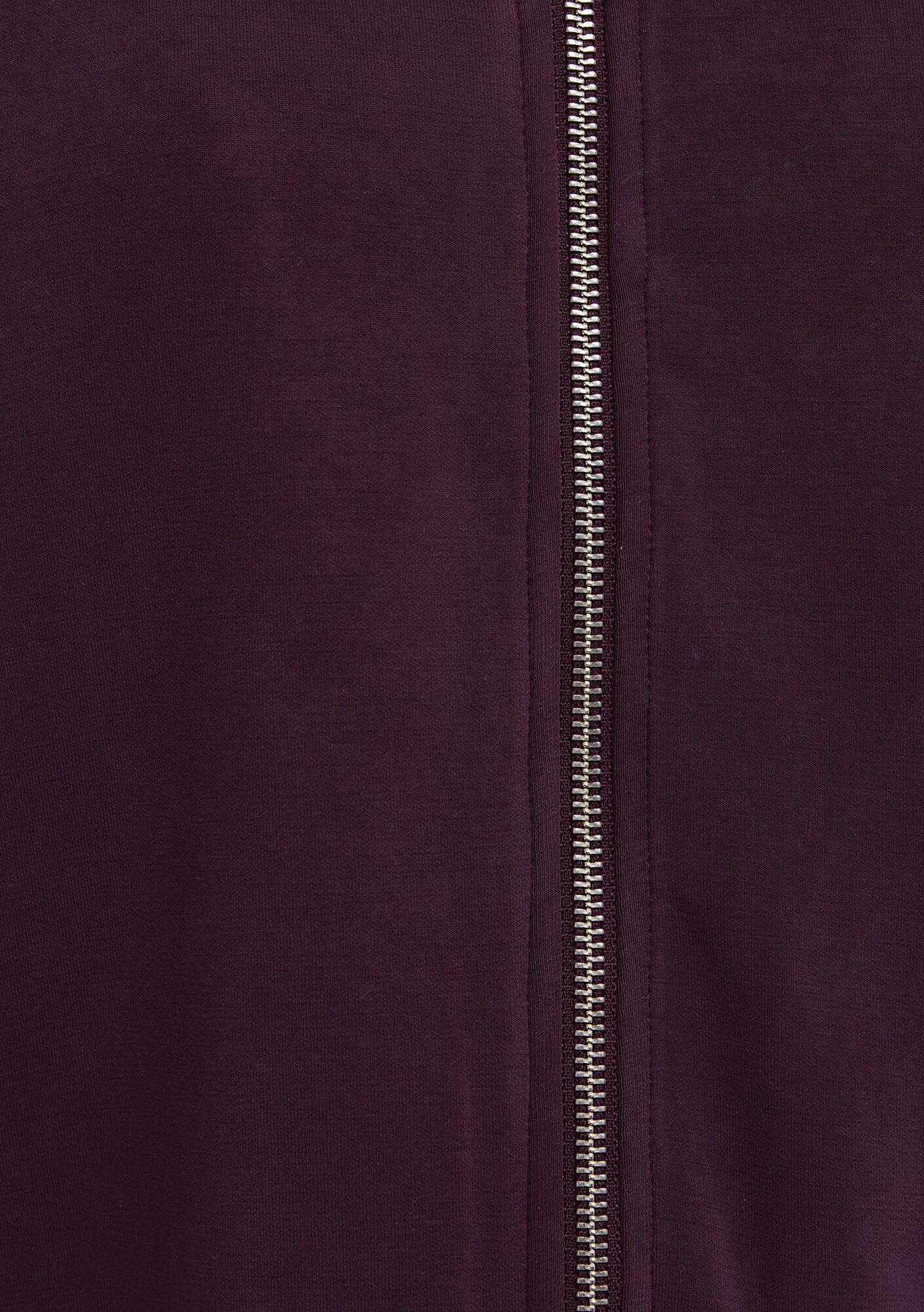 Mavi Fermuarlı Bordo (TENCEL™) Sweatshirt 1S10059-70434
