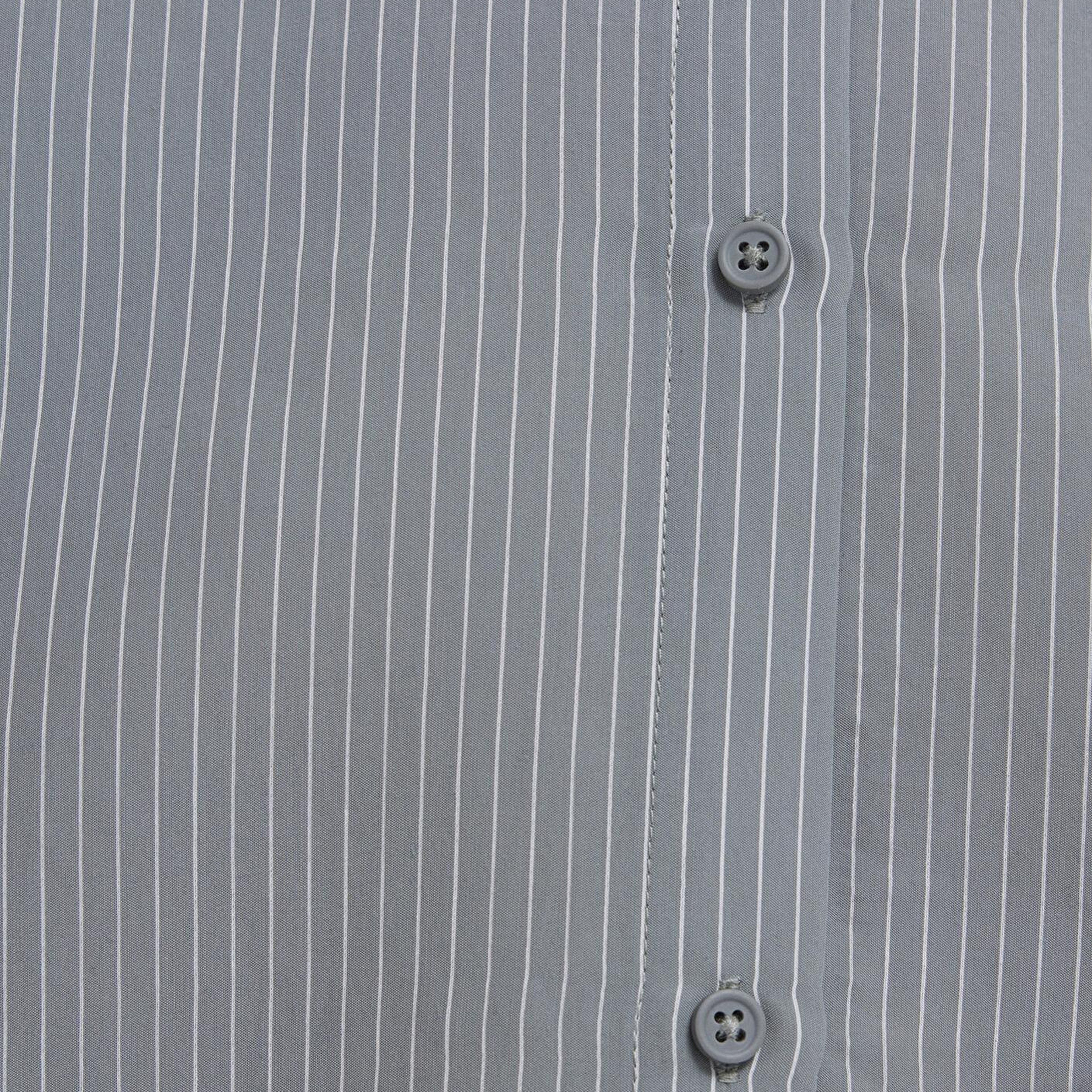 Mavi (TENCEL™) Liyosel Karışımlı Çizgili Gömlek Regular Fit / Normal Kesim 1211374-88069