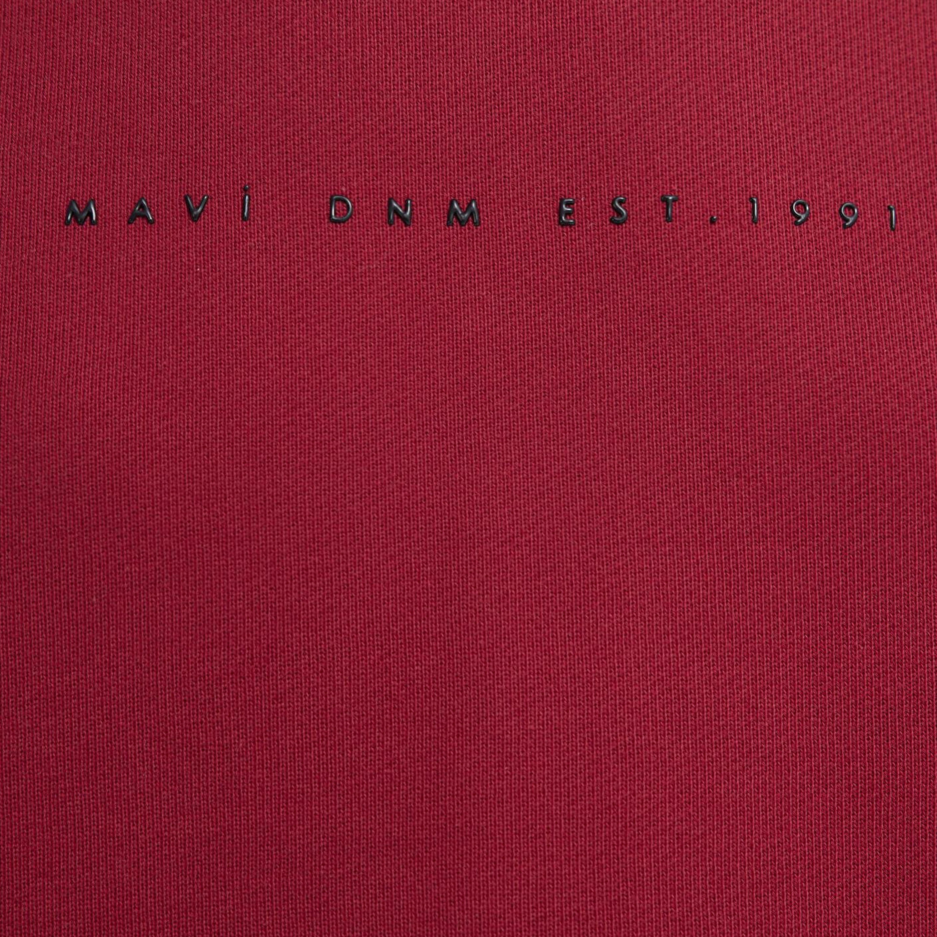 Mavi Mavi Denim Baskılı Kırmızı Sweatshirt 1S10525-70424
